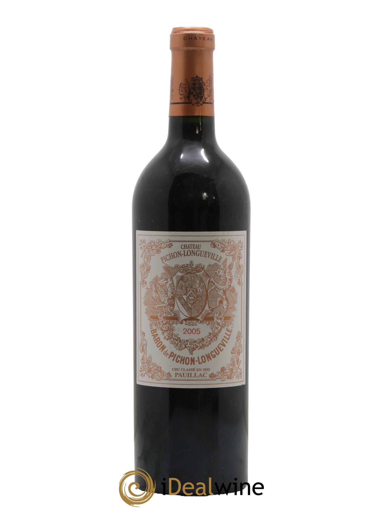 Pichon Longueville Baron 2ème Grand Cru Classé 2005 - Lot de 1 bouteille - 0