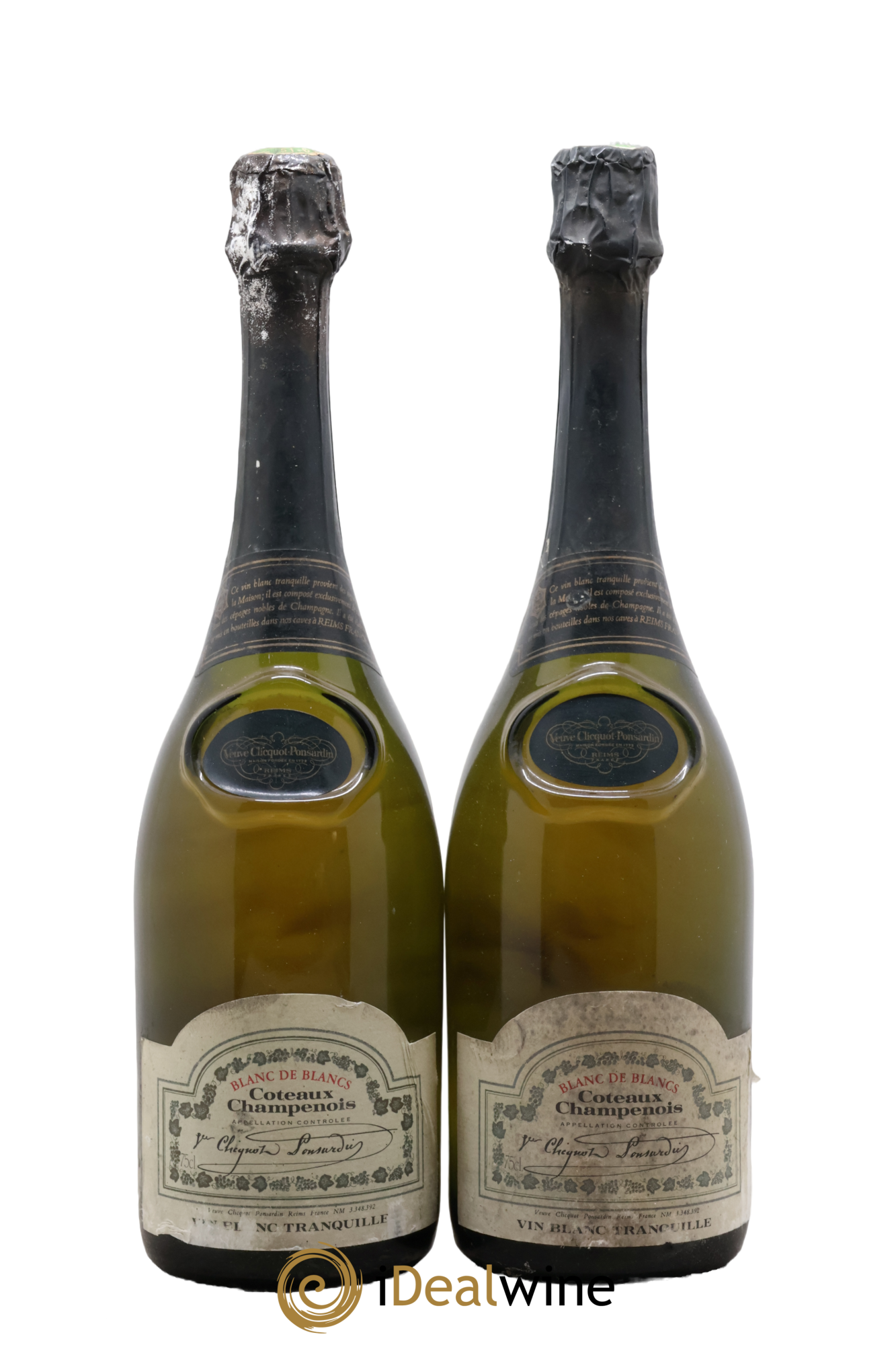 Coteaux Champenois Blanc de Blancs Veuve Clicquot - Lot de 2 bouteilles - 0