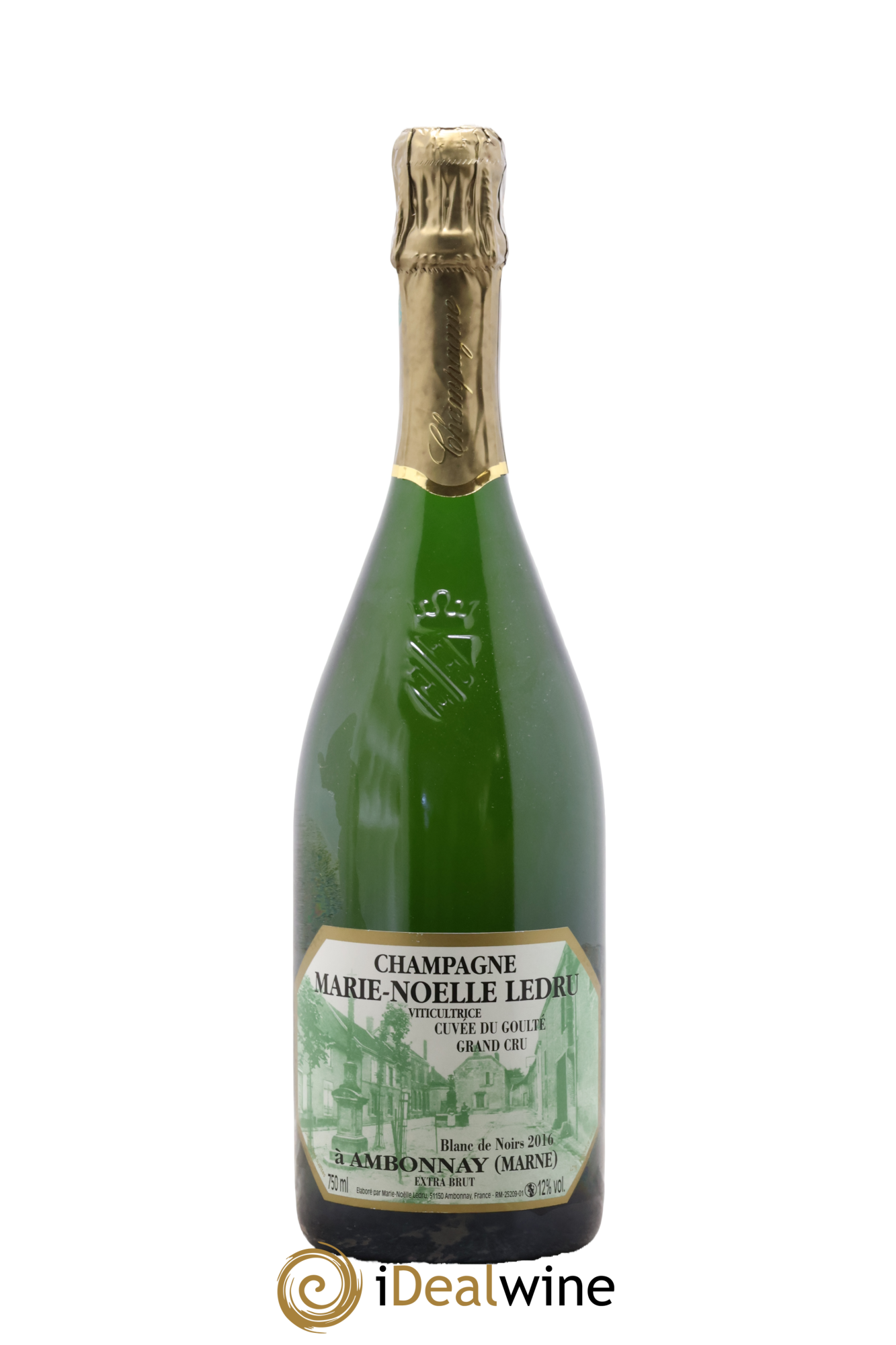 Cuvée du Goulté Blanc de Noirs Marie-Noëlle Ledru 2016 - Lot de 1 bouteille - 0