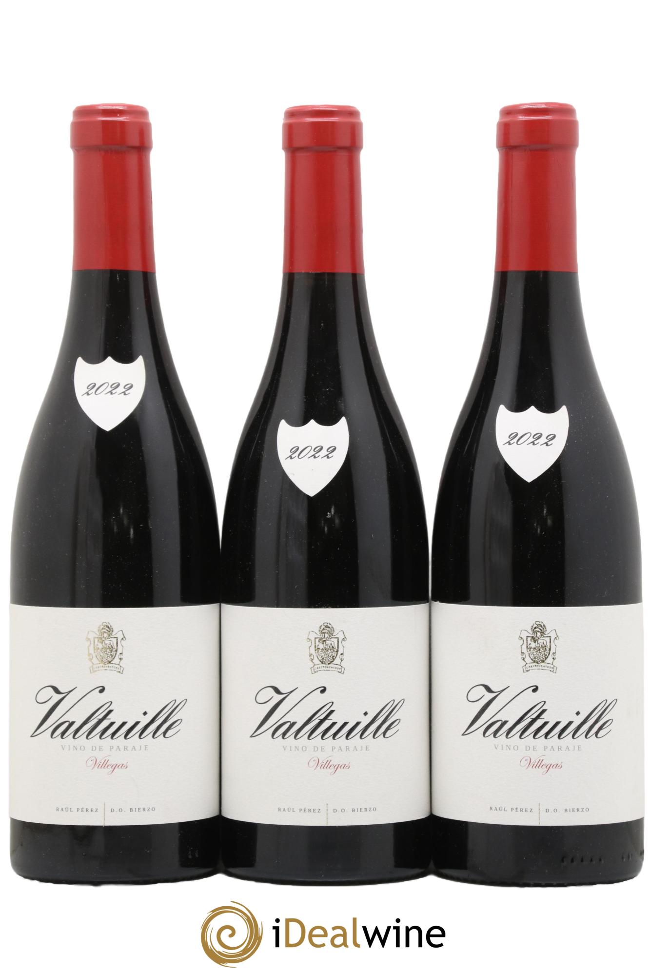 Bierzo DO Valtuille de Abajo Villegas 2022 - Lot de 3 bouteilles - 0