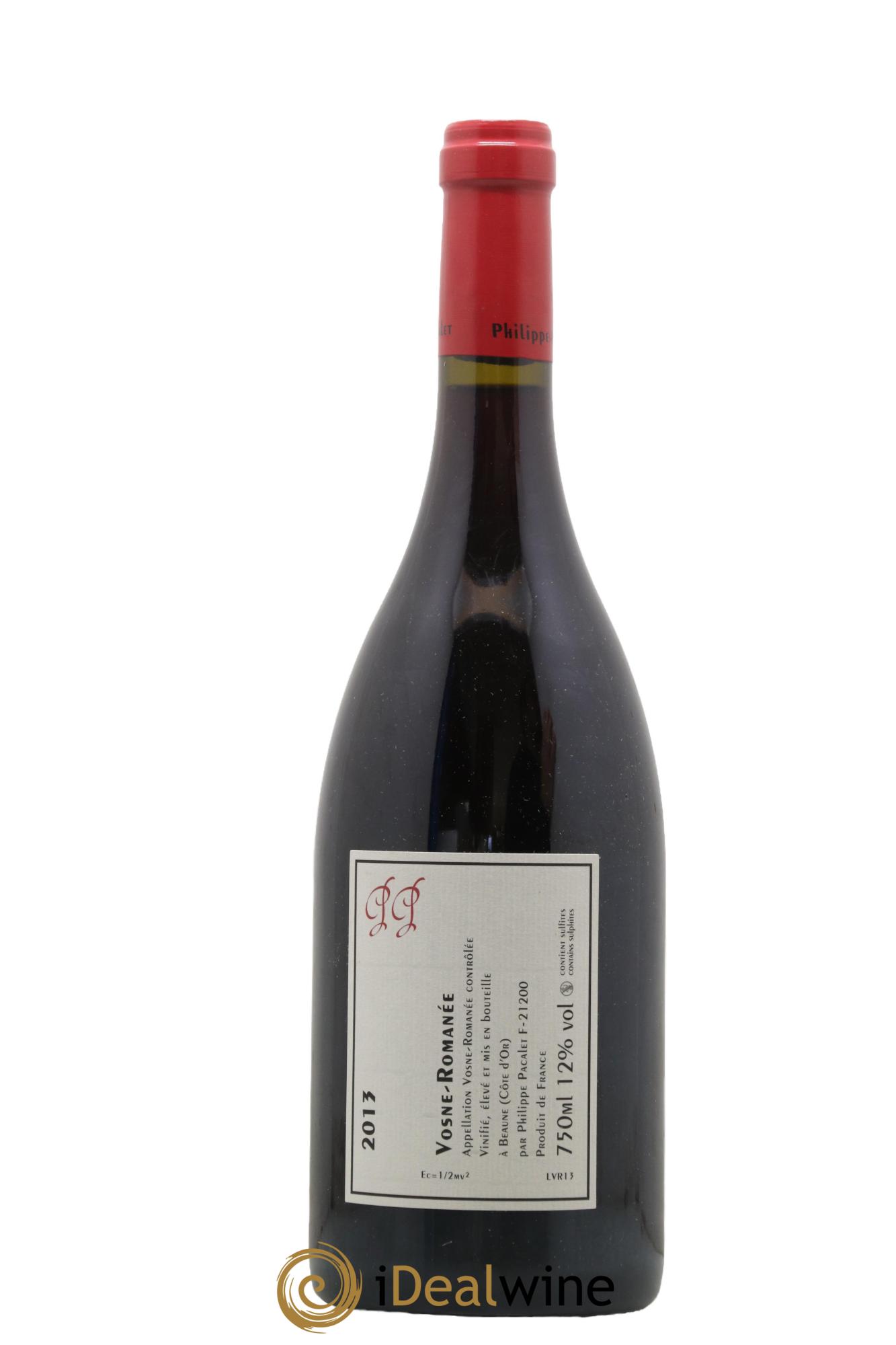 Vosne-Romanée Philippe Pacalet 2013 - Lot de 1 bouteille - 1