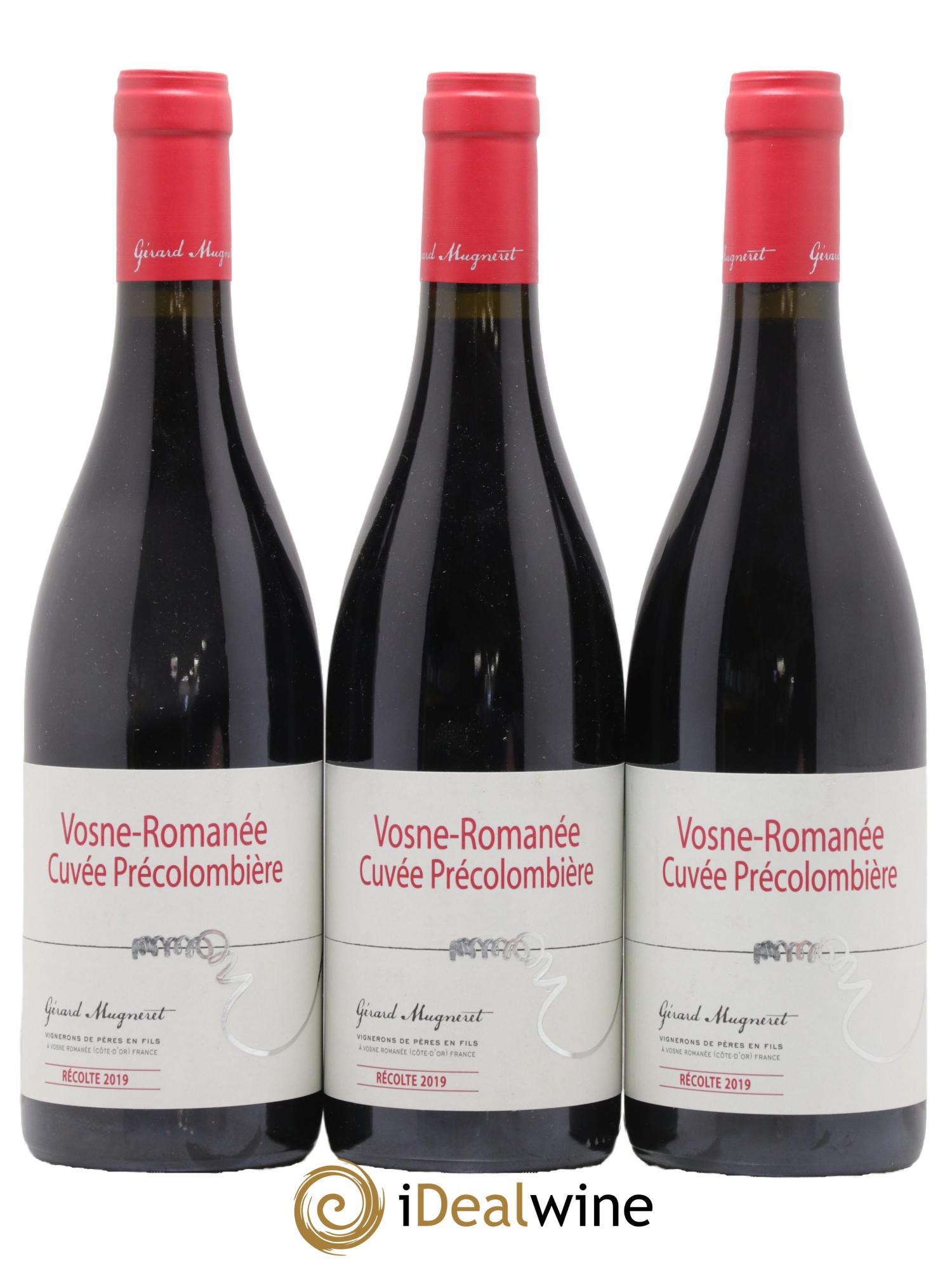 Vosne-Romanée Précolombière Gérard Mugneret 2019 - Lot de 3 bouteilles - 0