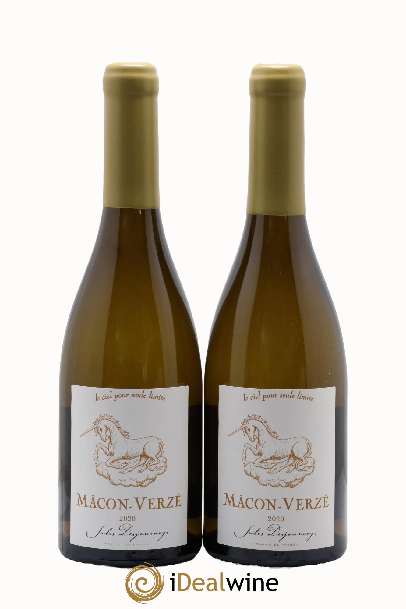 Mâcon-Verzé Jules Desjourneys 2020 - Lot de 2 bouteilles - 0