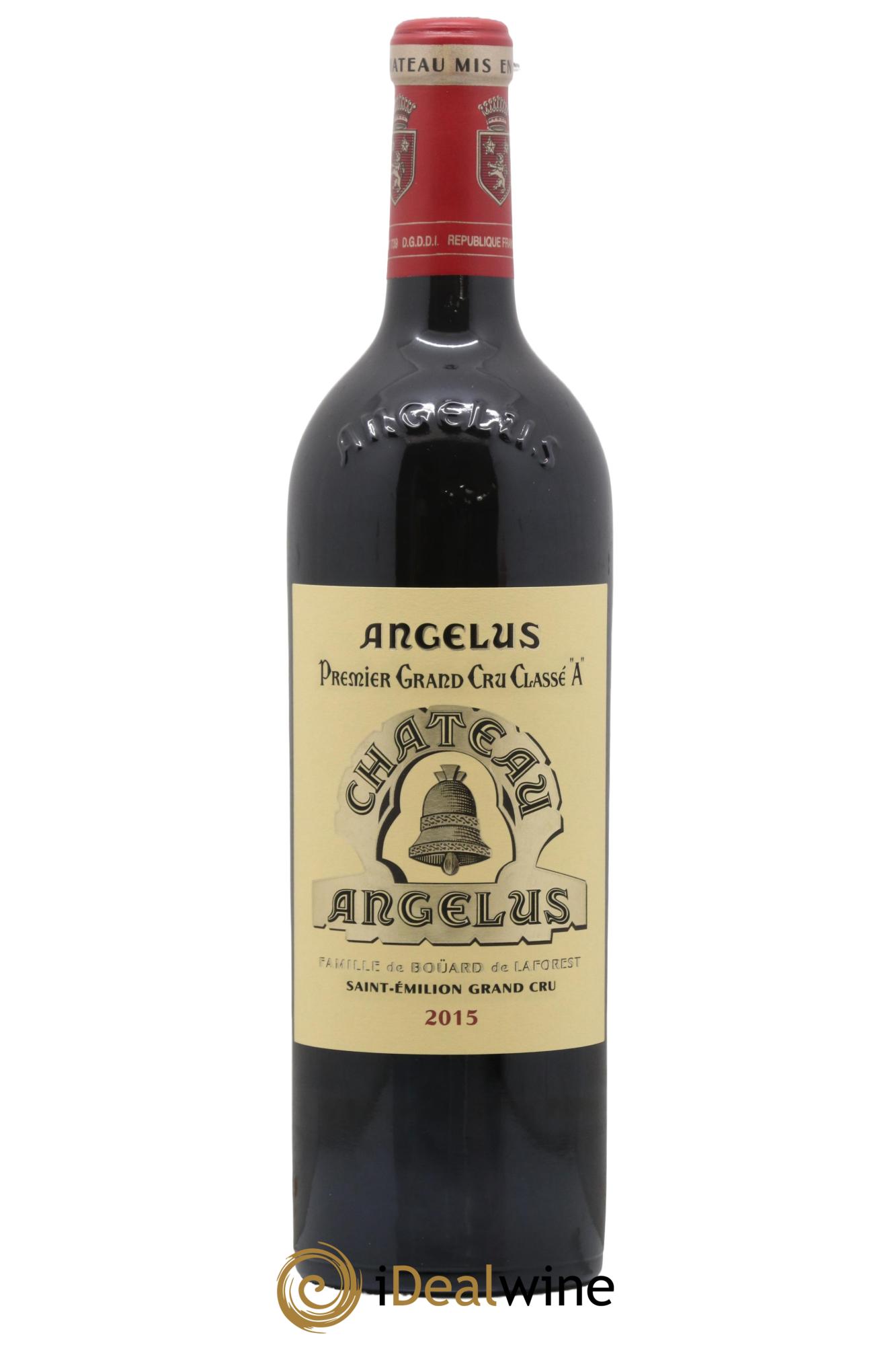 Château Angélus 1er Grand Cru Classé A 2015 - Lot of 1 bottle - 0