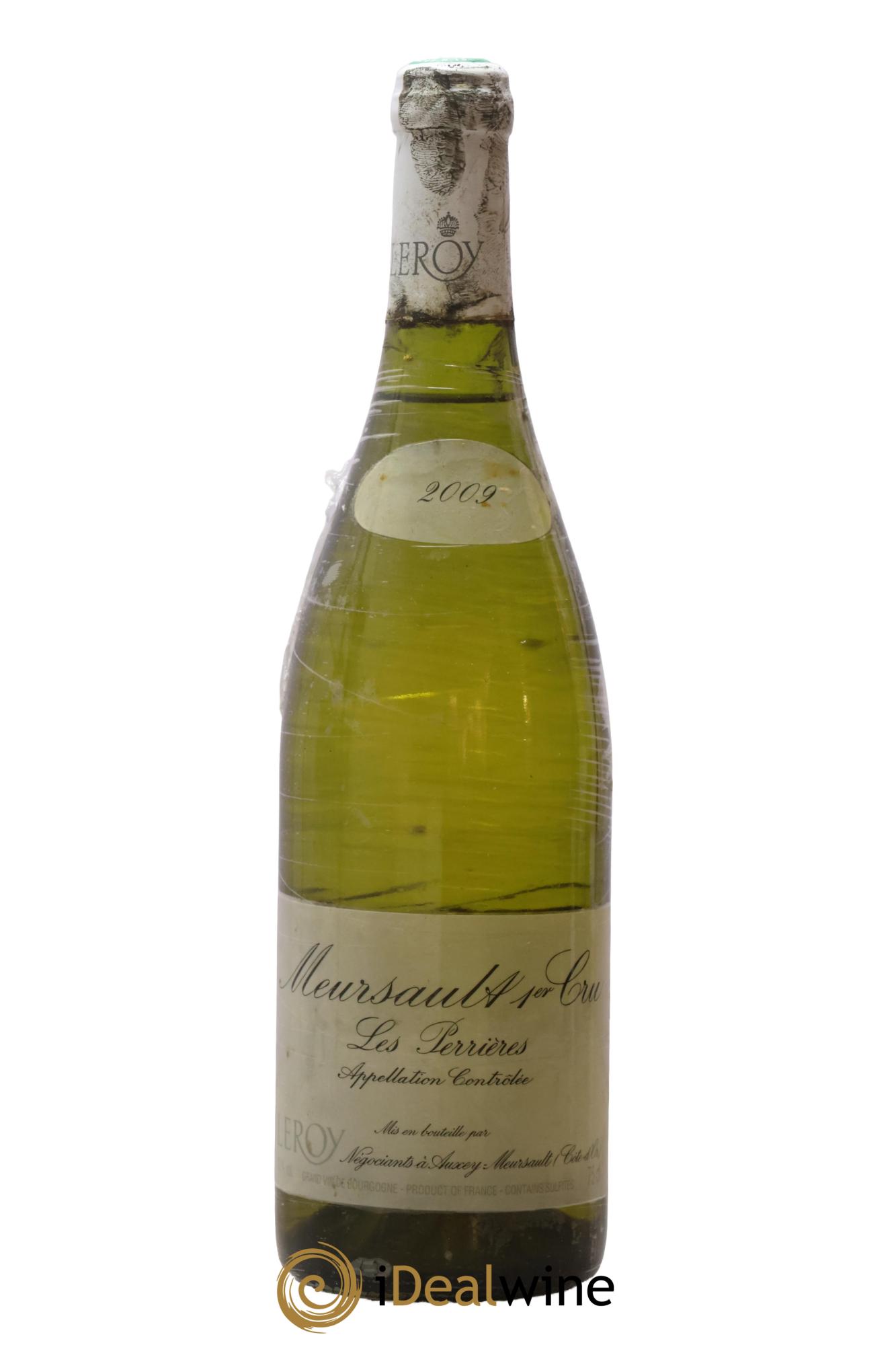 Meursault 1er Cru Perrières Leroy SA 2009 - Lotto di 1 bottiglia - 0