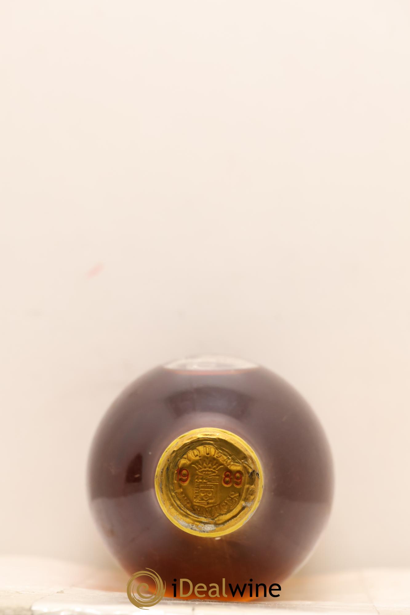 Château d' Yquem 1er Cru Classé Supérieur 1989 - Lot de 1 bouteille - 1