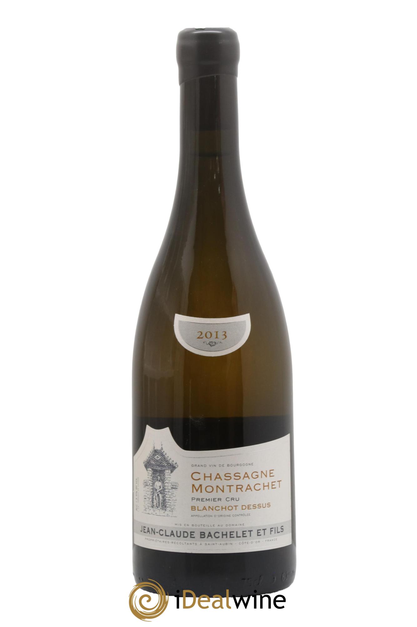 Chassagne-Montrachet 1er Cru Blanchot Dessus Jean-Claude Bachelet (Domaine) 2013 - Lot de 1 bouteille - 0