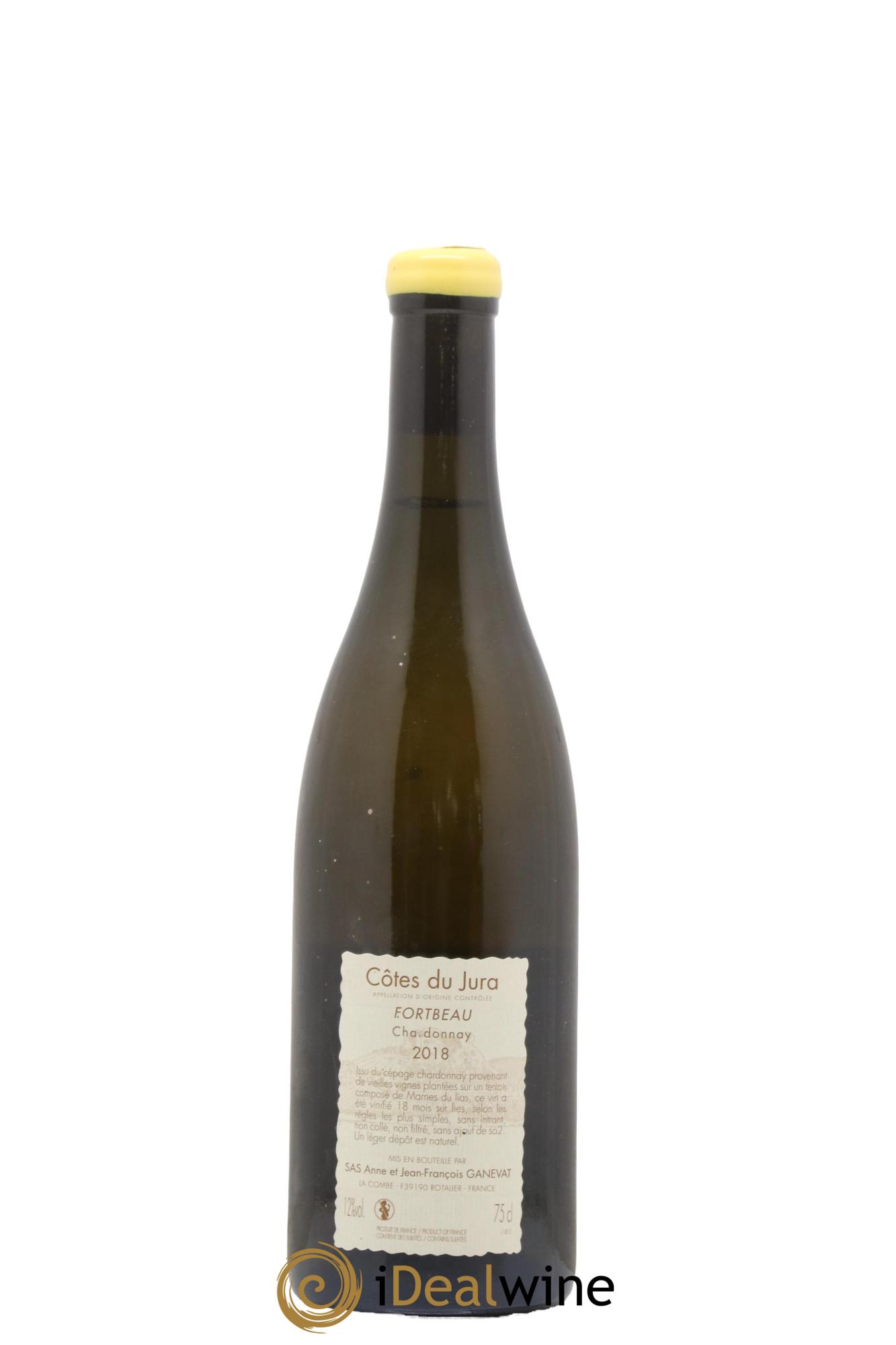 Vin de France (anciennement Côtes du Jura) Fortbeau Anne et Jean François Ganevat 2018 - Lot de 1 bouteille - 1