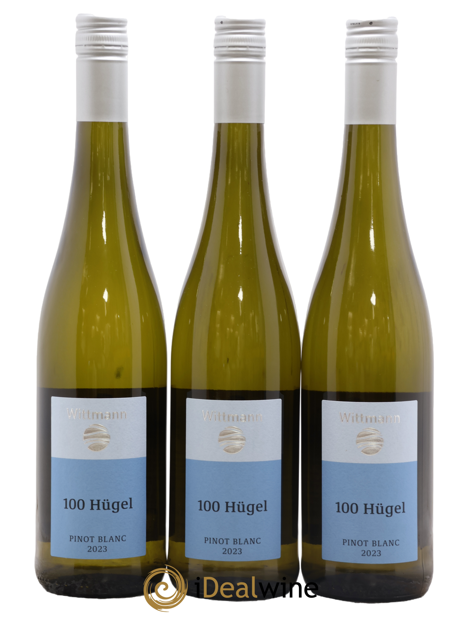 Allemagne Rheinhessen 100 Hugel Pinot Blanc Wittmann 2023 - Lot of 3 bottles - 0