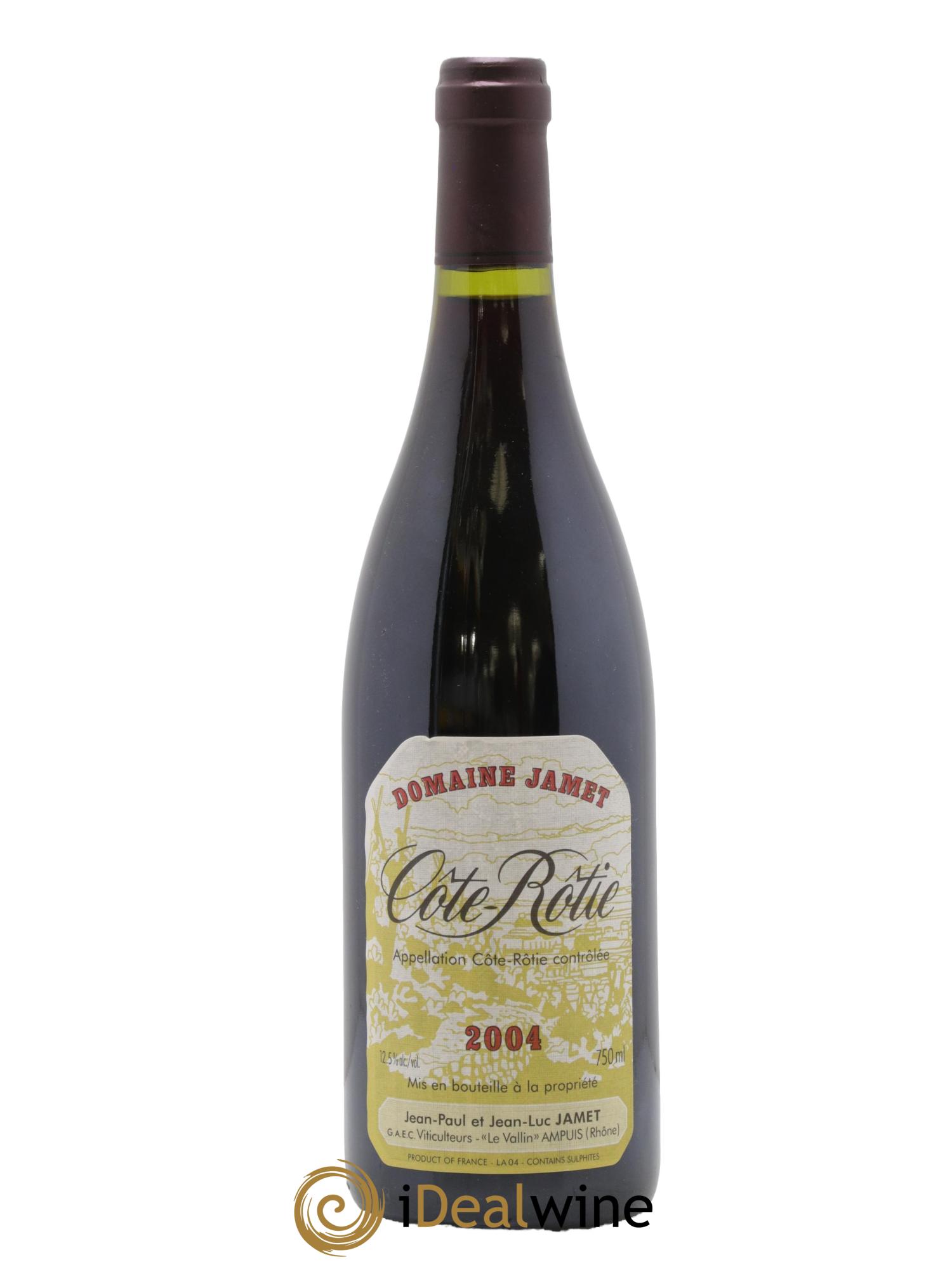 Côte-Rôtie Jamet (Domaine) 2004 - Posten von 1 Flasche - 0