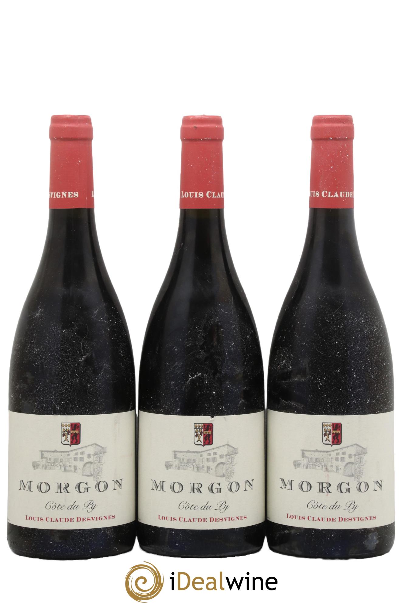 Morgon Côte du Py Louis-Claude Desvignes 2016 - Posten von 3 Flaschen - 0