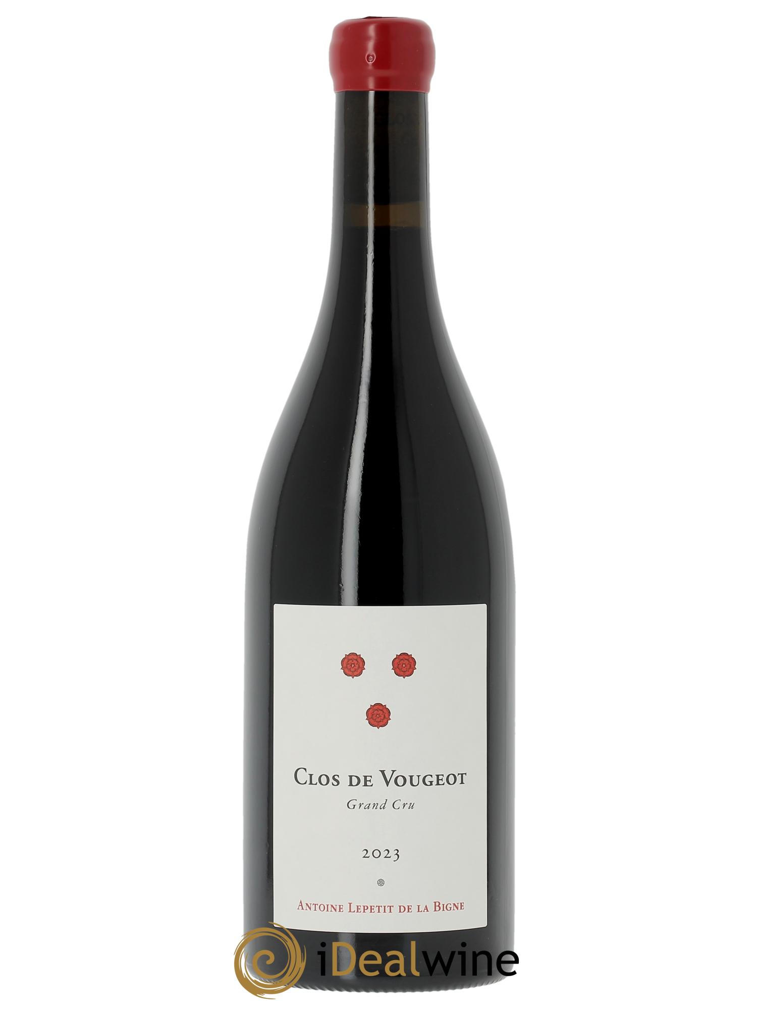 Clos de Vougeot Grand Cru Antoine Lepetit de la Bigne 2023 - Posten von 1 Flasche - 0