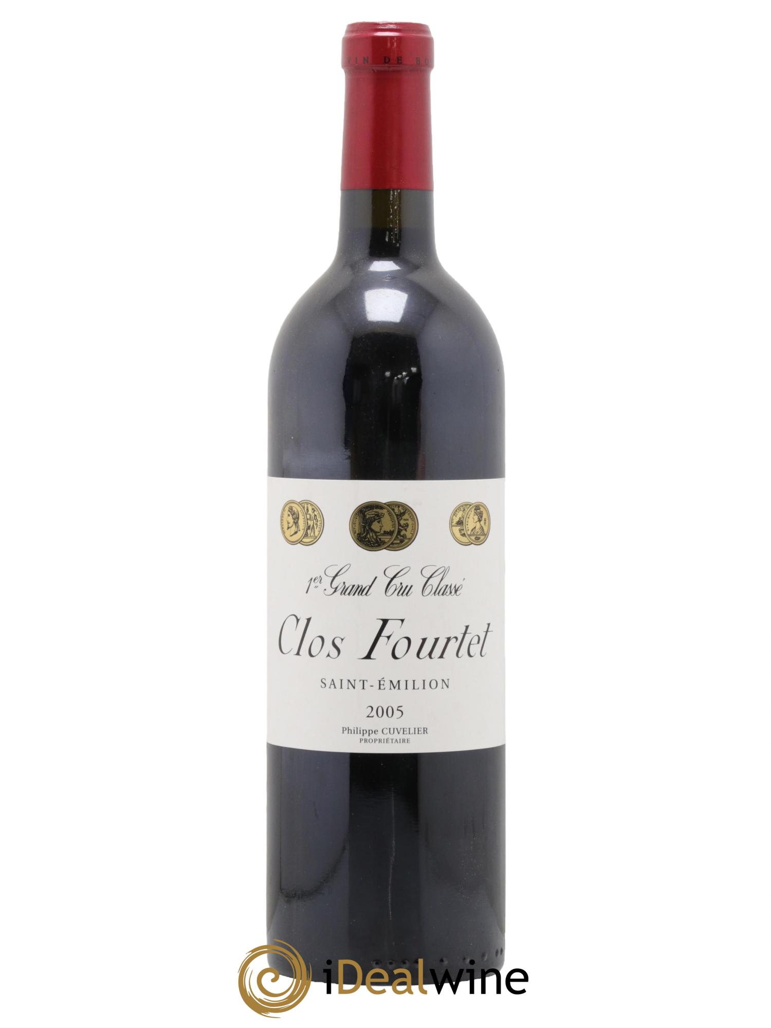 Clos Fourtet 1er Grand Cru Classé B 2005 - Lot of 1 bottle - 0