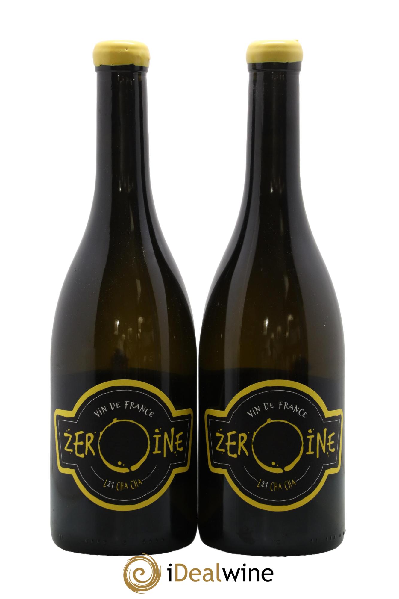 Vin de France Chacha Zeroine 2021 - Lot de 2 bouteilles - 0