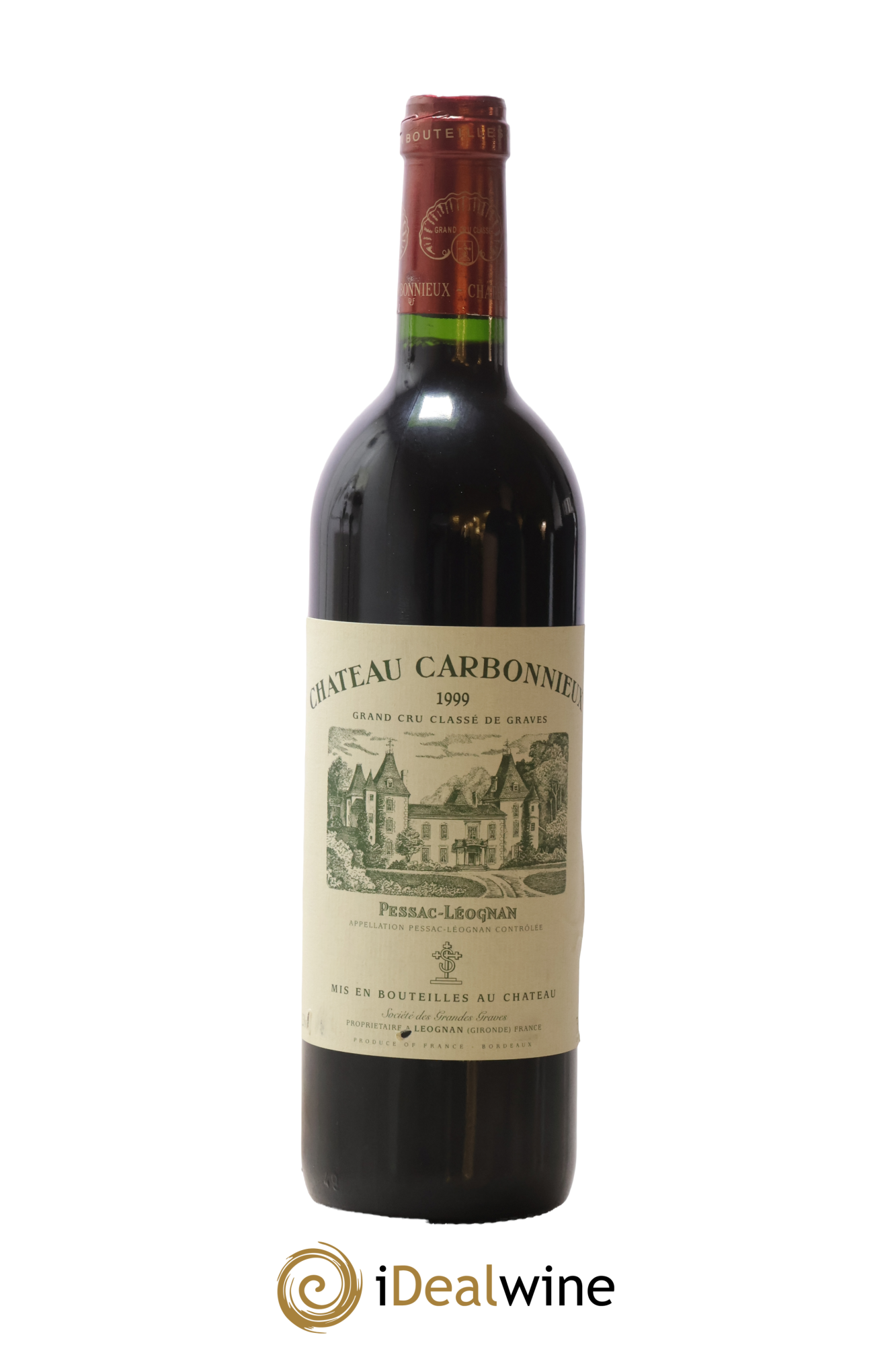 Château Carbonnieux Cru Classé de Graves 1999 - Posten von 1 Flasche - 0