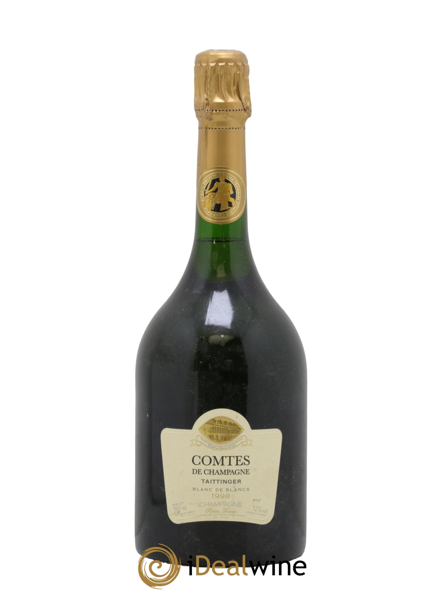 Comtes de Champagne Taittinger 1998 - Lot de 1 bouteille - 0