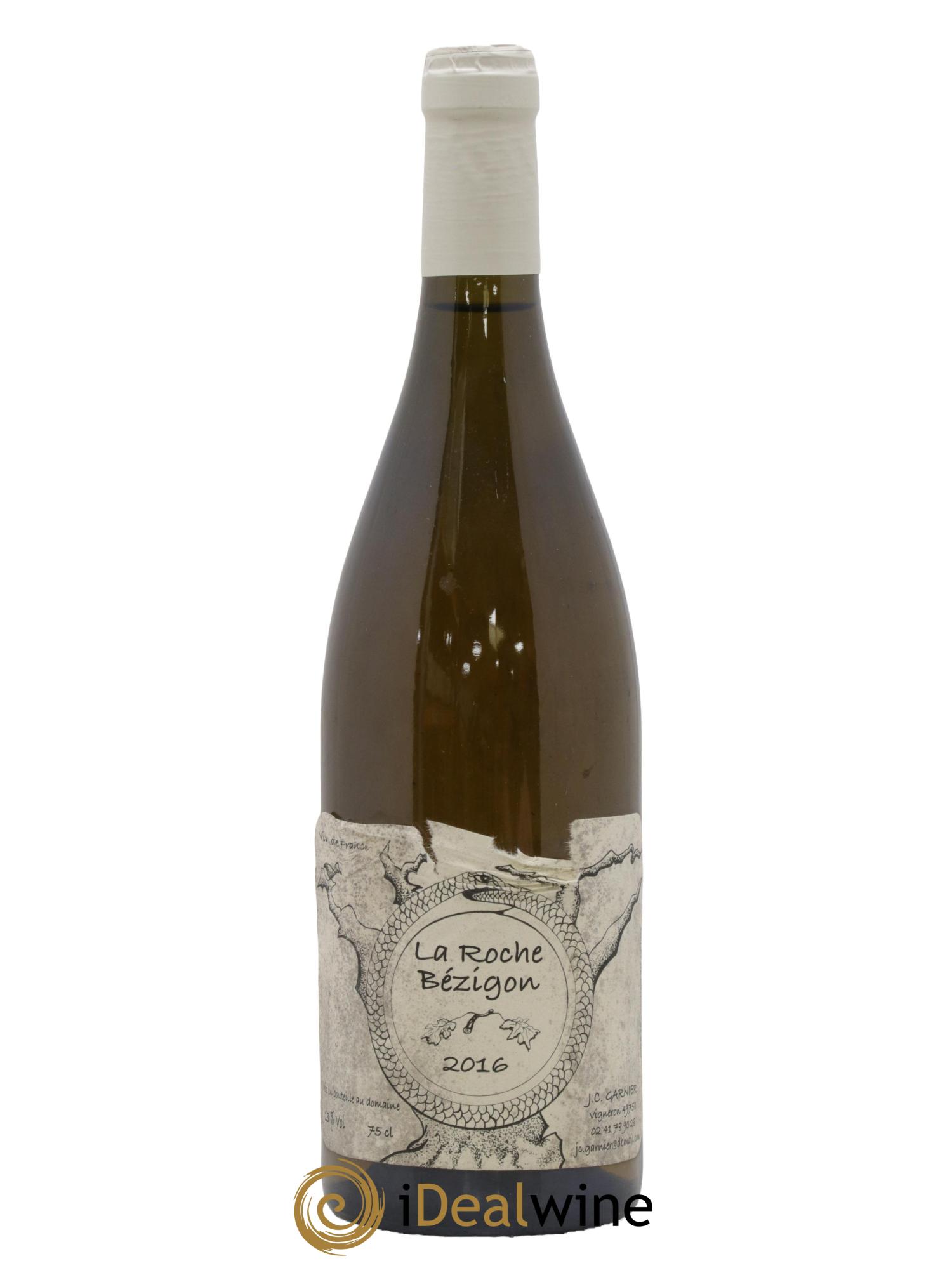 Vin de France La Roche Bezigon Jean-Christophe Garnier 2016 - Lot of 1 bottle - 0