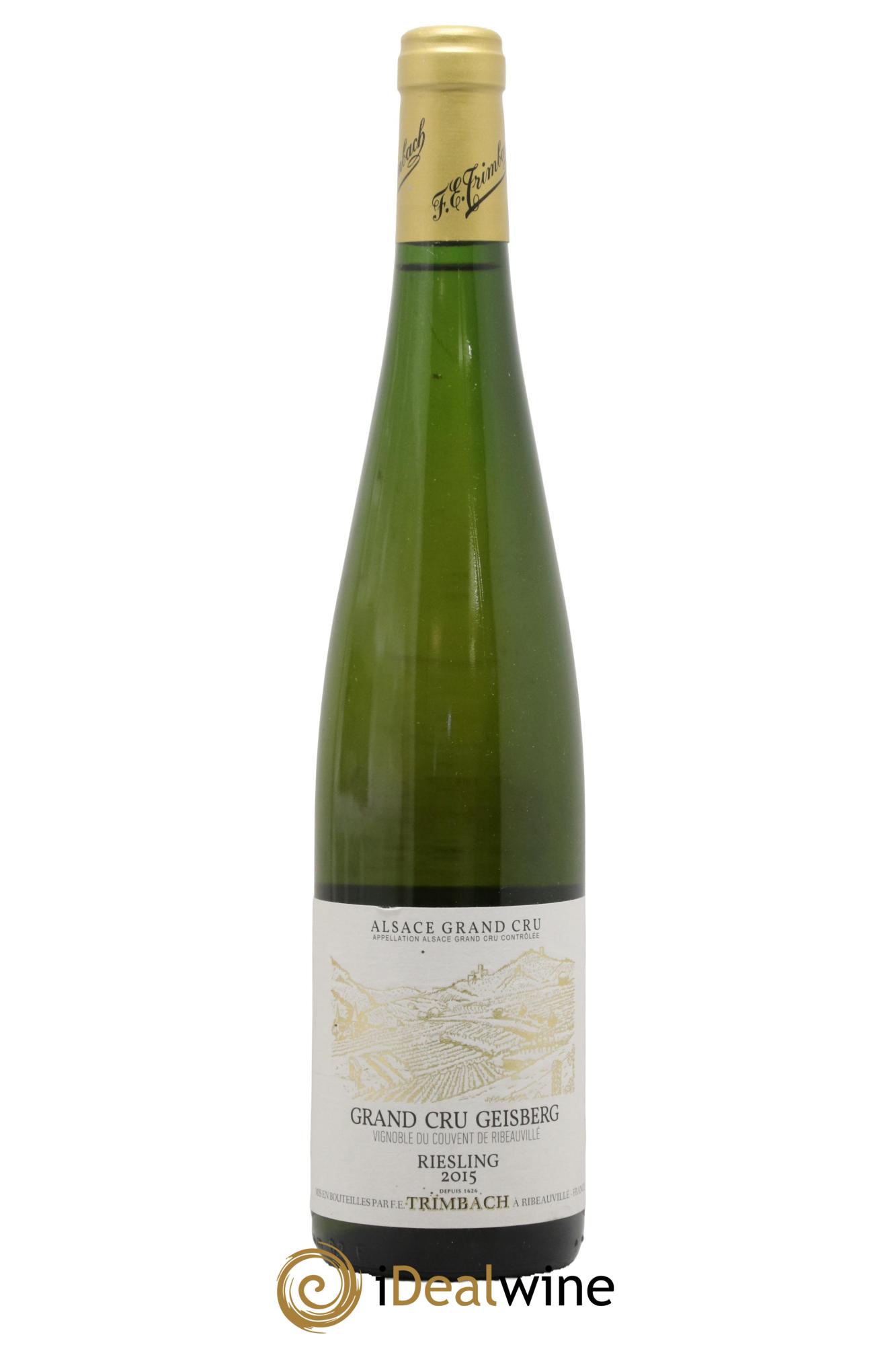Alsace Riesling Grand Cru Geisberg Trimbach (Domaine) 2015 - Lot of 1 bottle - 0