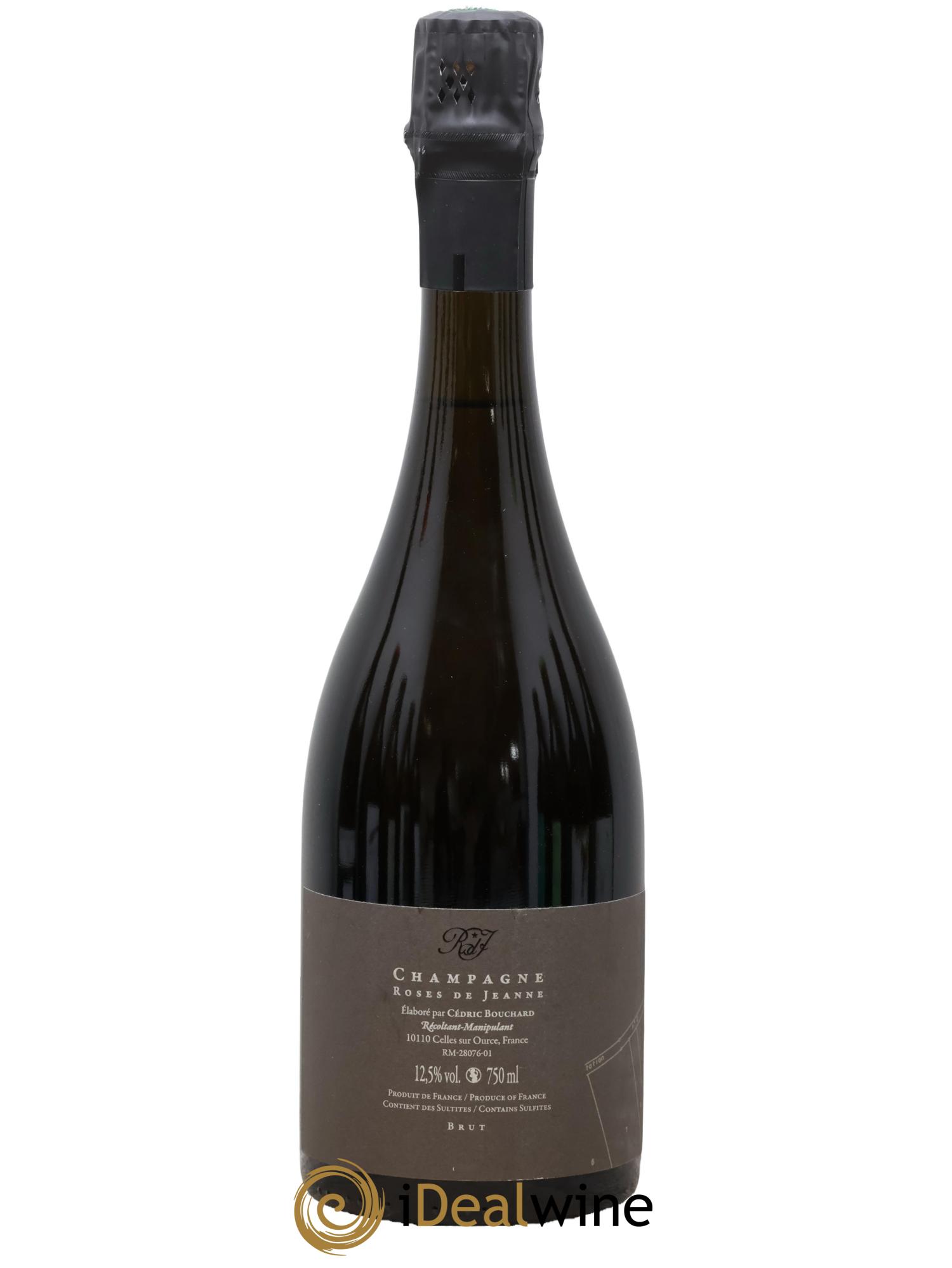 Roses de Jeanne Côte de Val Vilaine Blanc de Noirs Cédric Bouchard 2021 - Lot of 1 bottle - 1