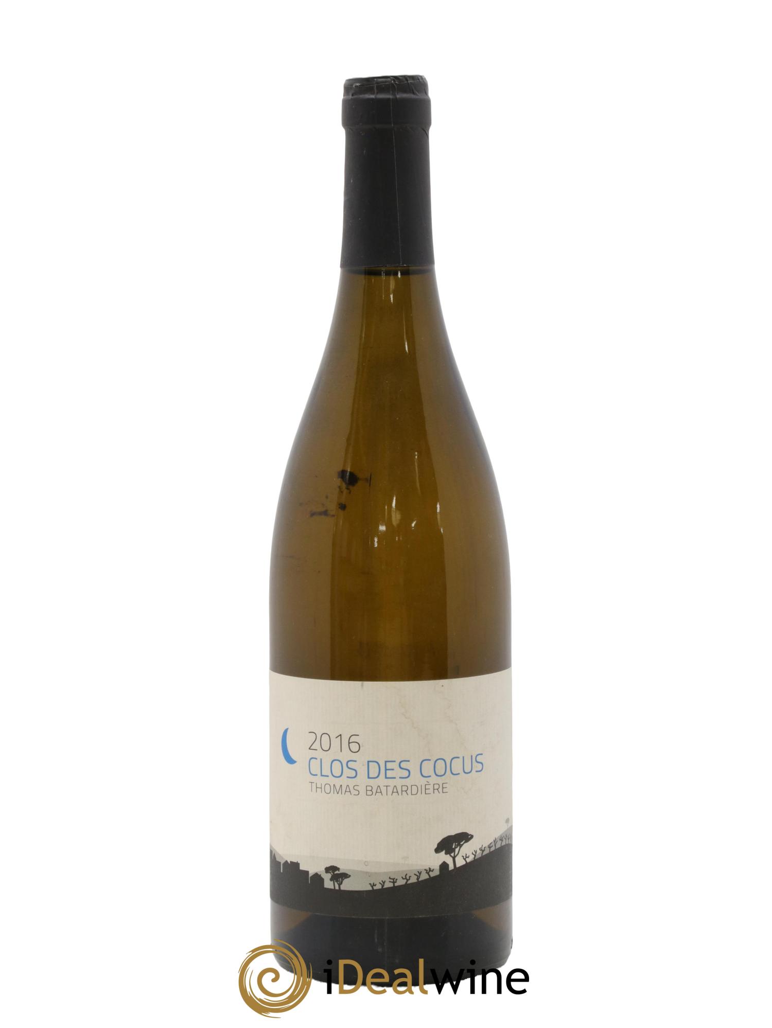 Vin de France Cocus Thomas Batardière 2016 - Lot de 1 bouteille - 0