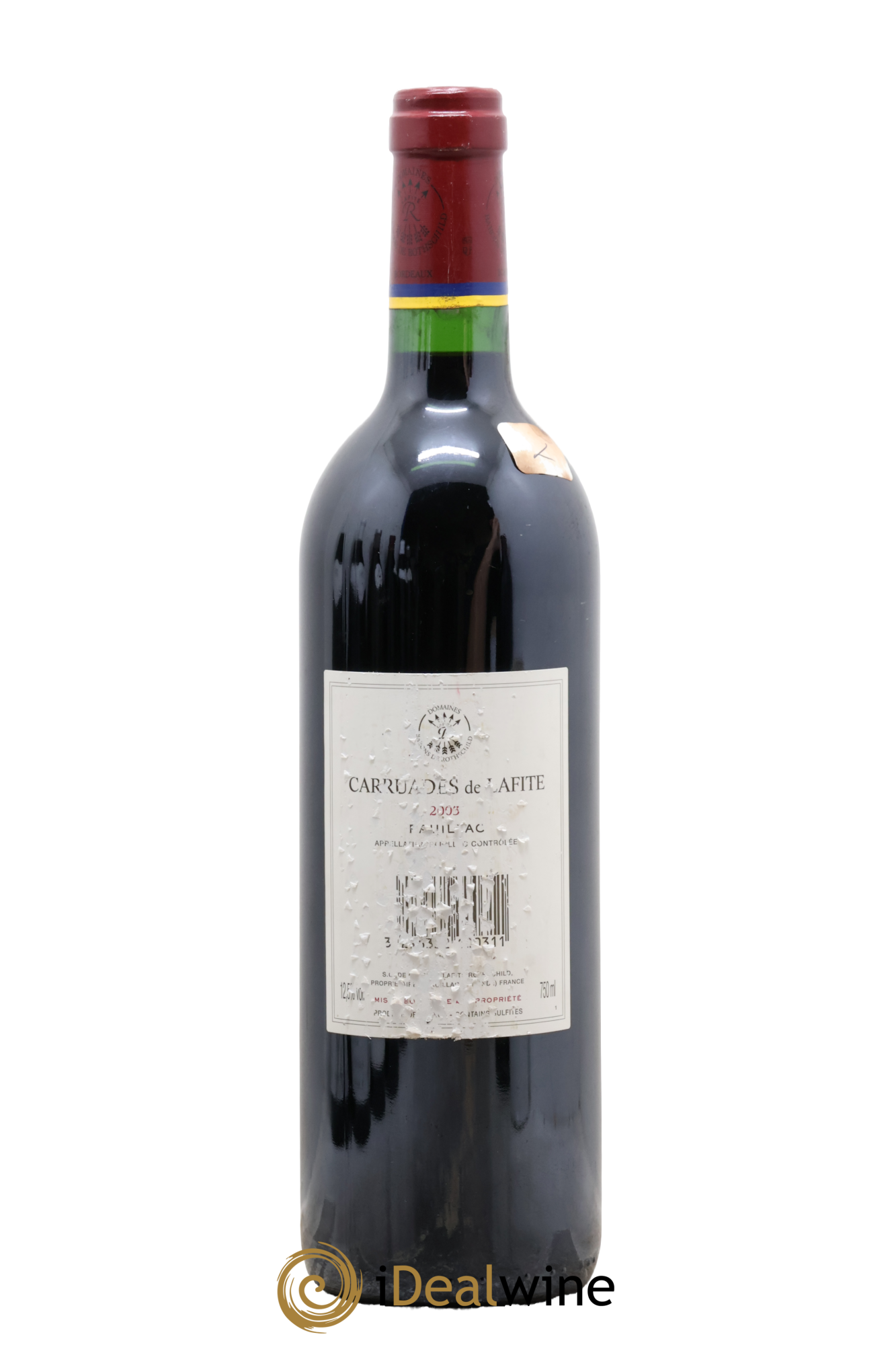 Carruades de Lafite Rothschild Second Vin 2003 - Lot de 1 bouteille - 1