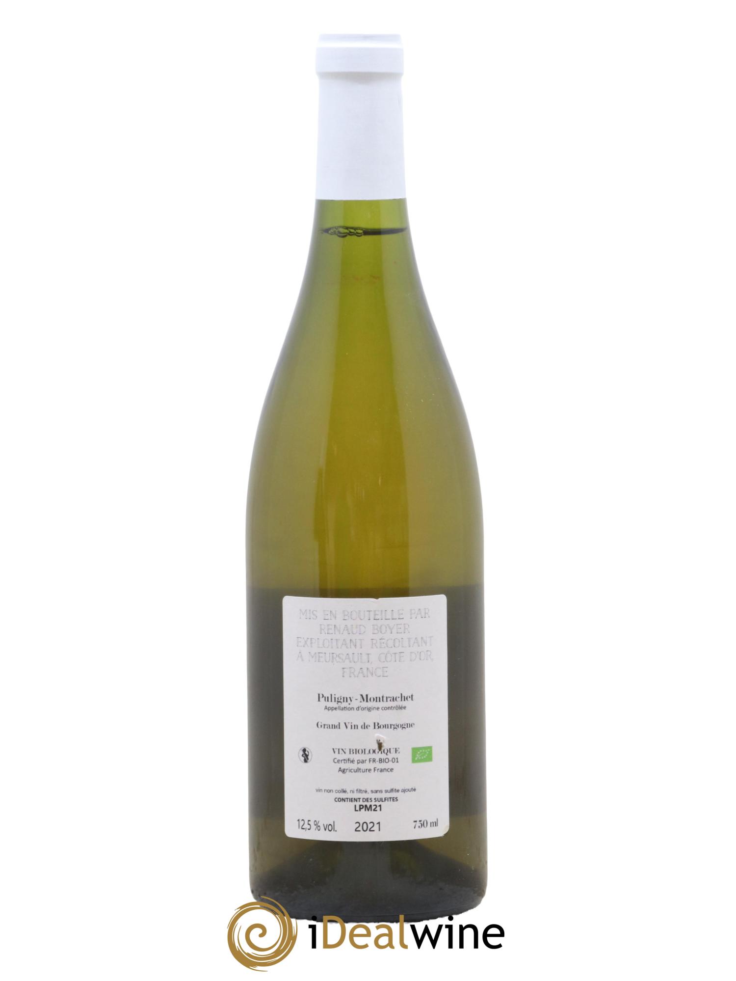 Puligny-Montrachet Les Reuchaux Renaud Boyer 2021 - Posten von 1 Flasche - 1