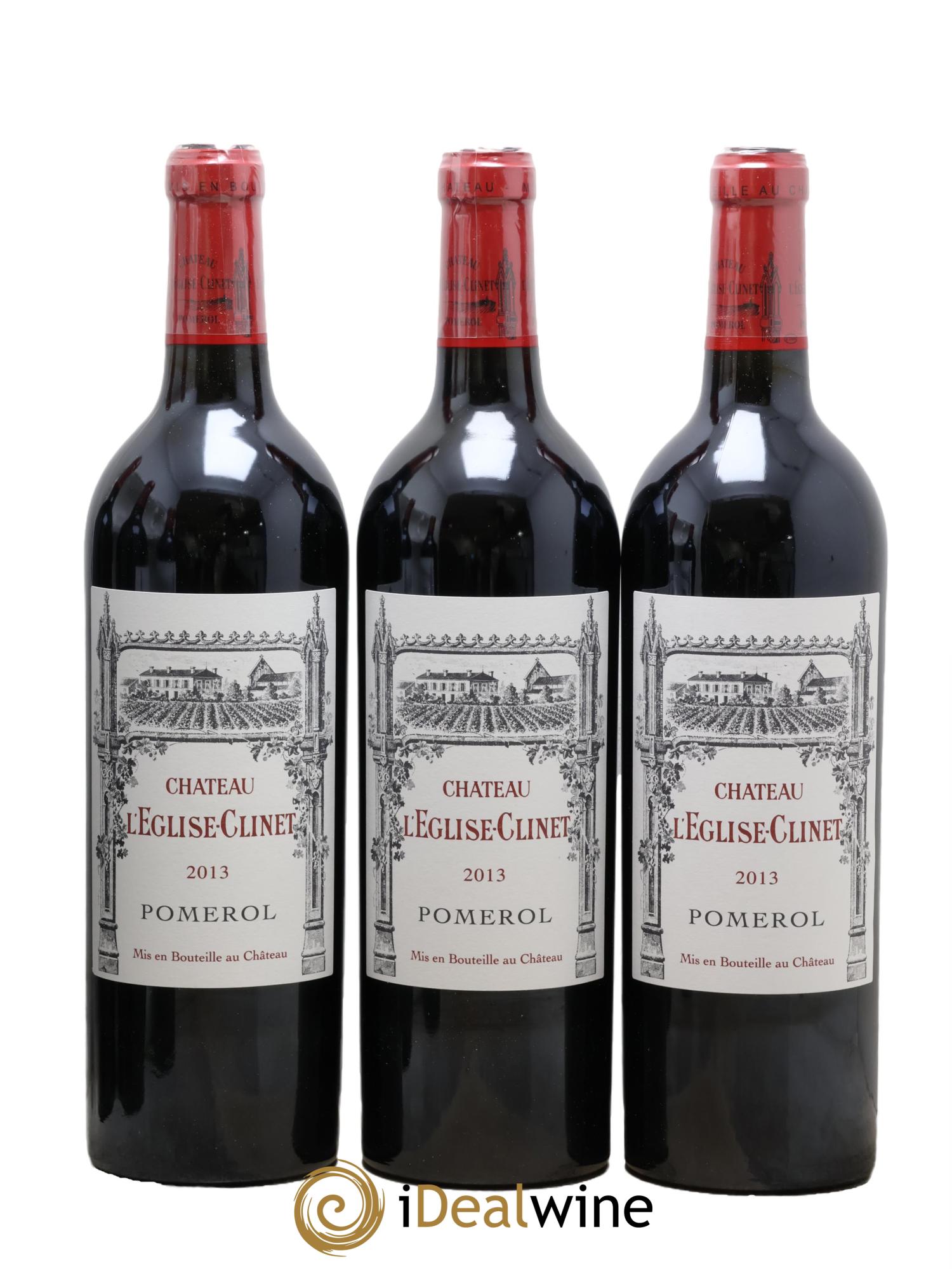 Château l' Église Clinet 2013 - Lotto di 6 bottiglie - 2