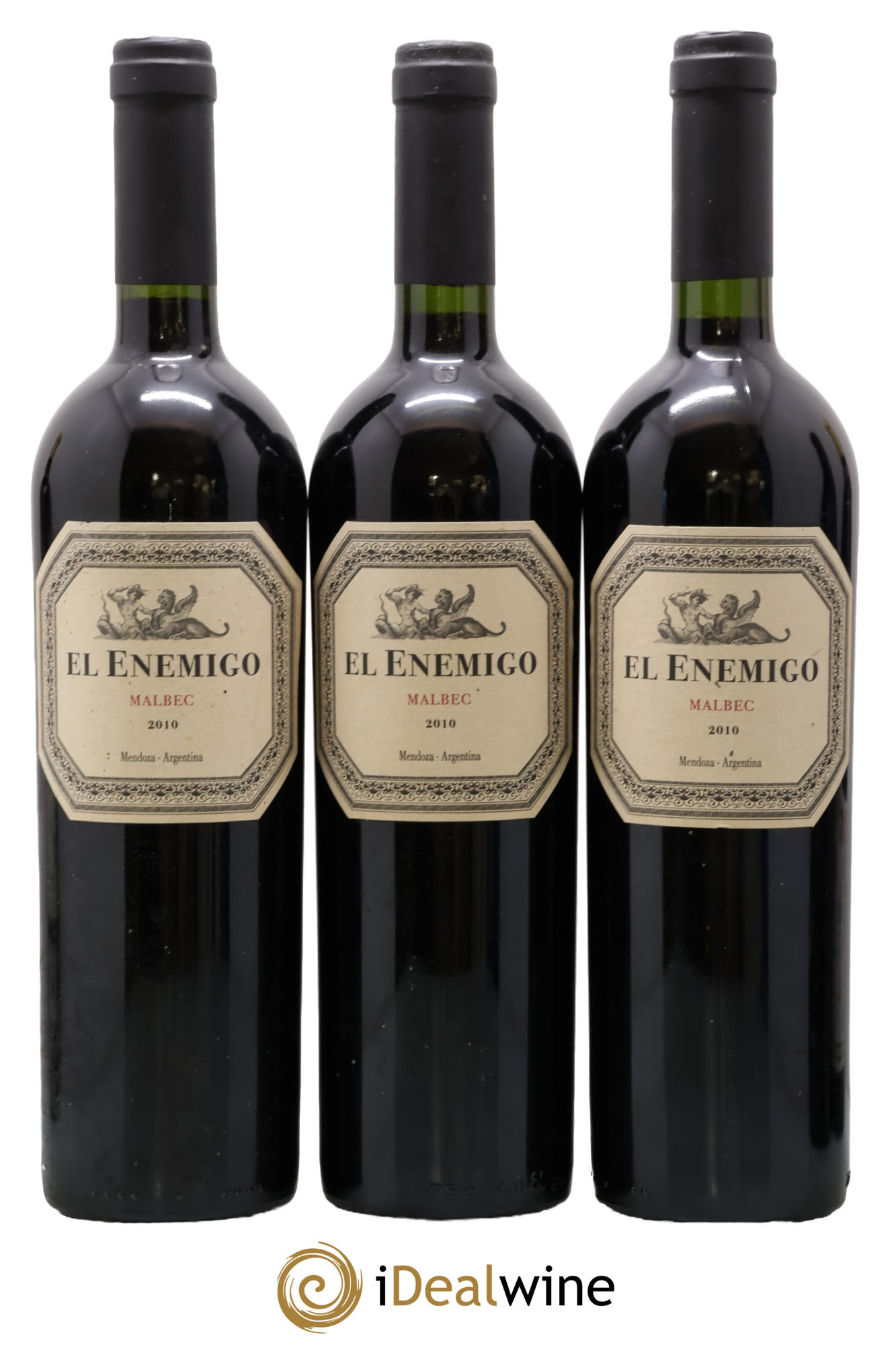 Mendoza Malbec El Enemigo 2010 - Lot de 3 bouteilles - 0