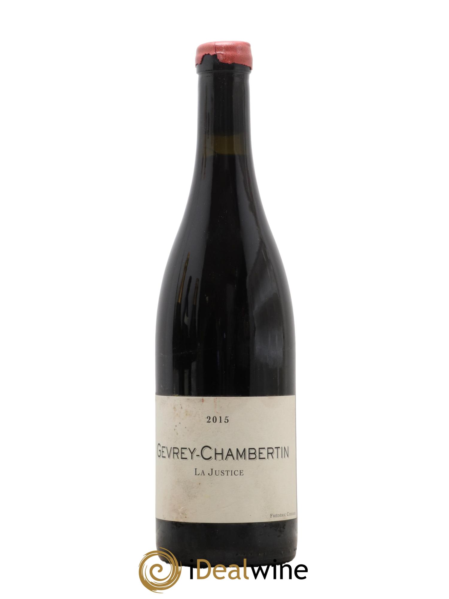 Gevrey-Chambertin La Justice Domaine de Chassorney - Frédéric Cossard 2015 - Lot de 1 bouteille - 0