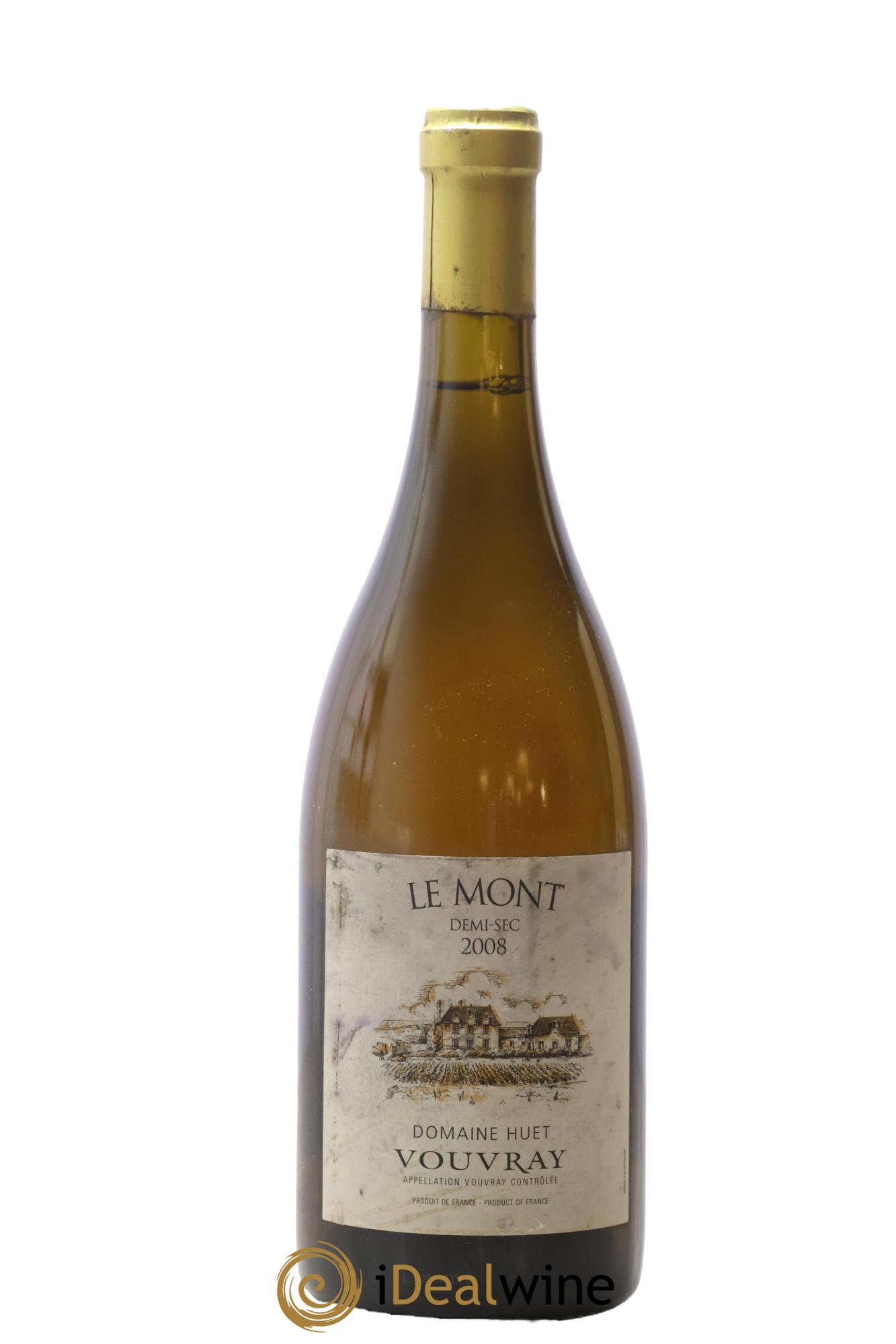 Vouvray Le Mont Demi-Sec Domaine Huet 2008 - Lotto di 1 bottiglia - 0
