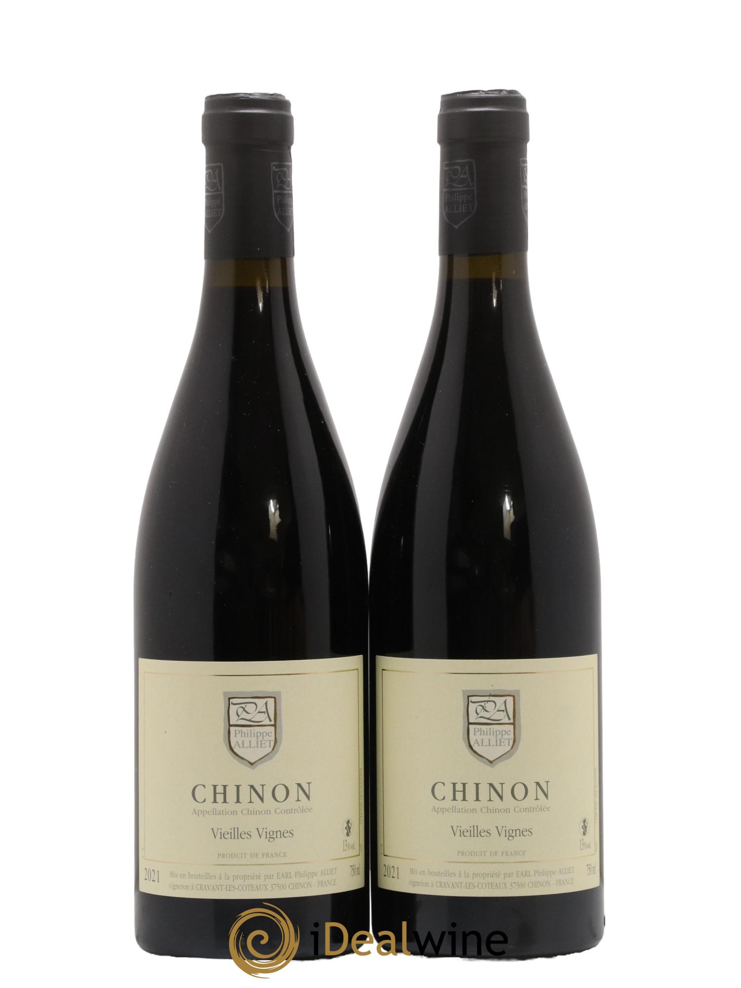 Chinon Vieilles Vignes Philippe Alliet 2021 - Lot de 2 bouteilles - 0