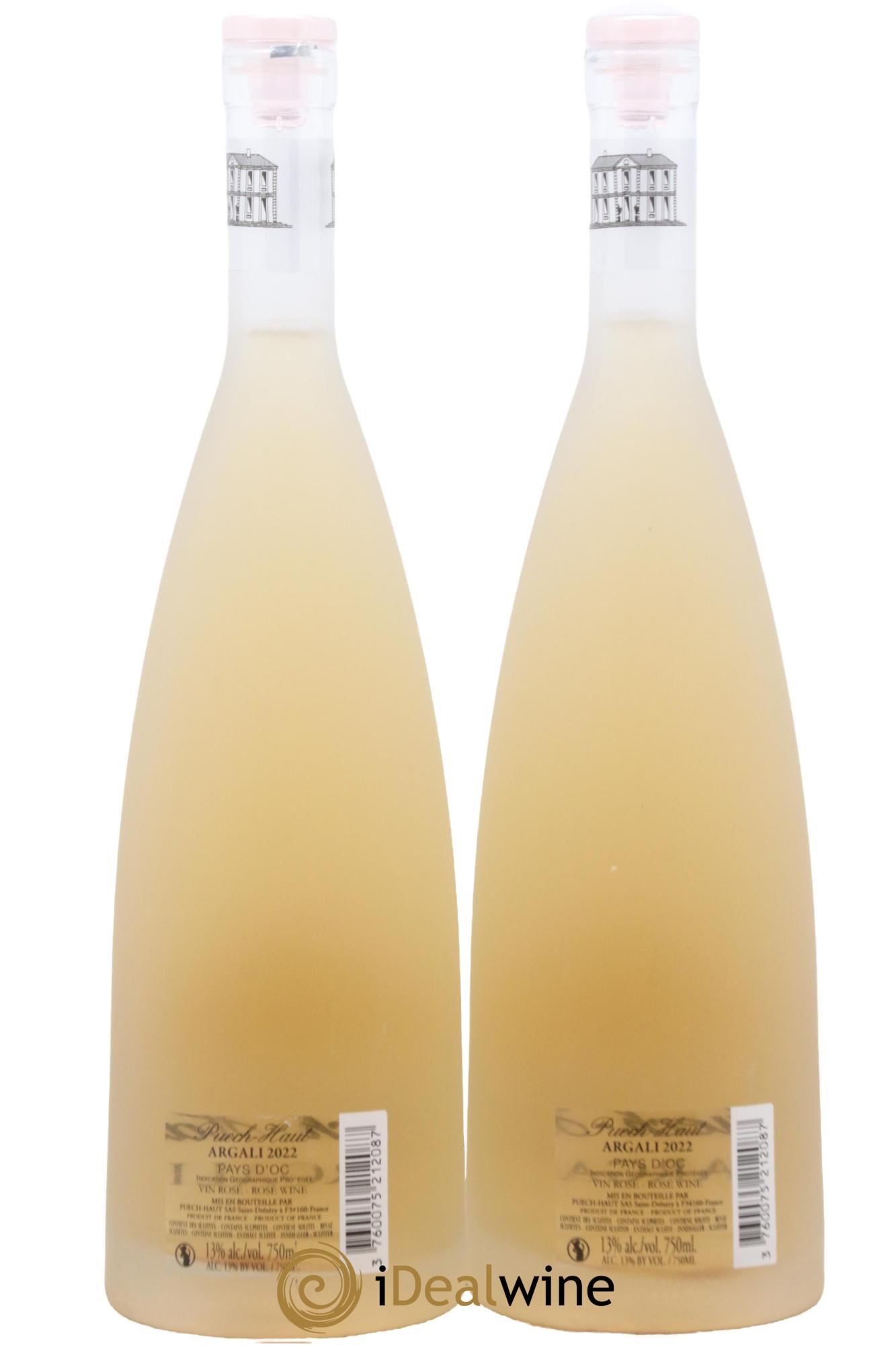 Coteaux du Languedoc Argali Puech Haut 2022 - Lot de 2 bouteilles - 1