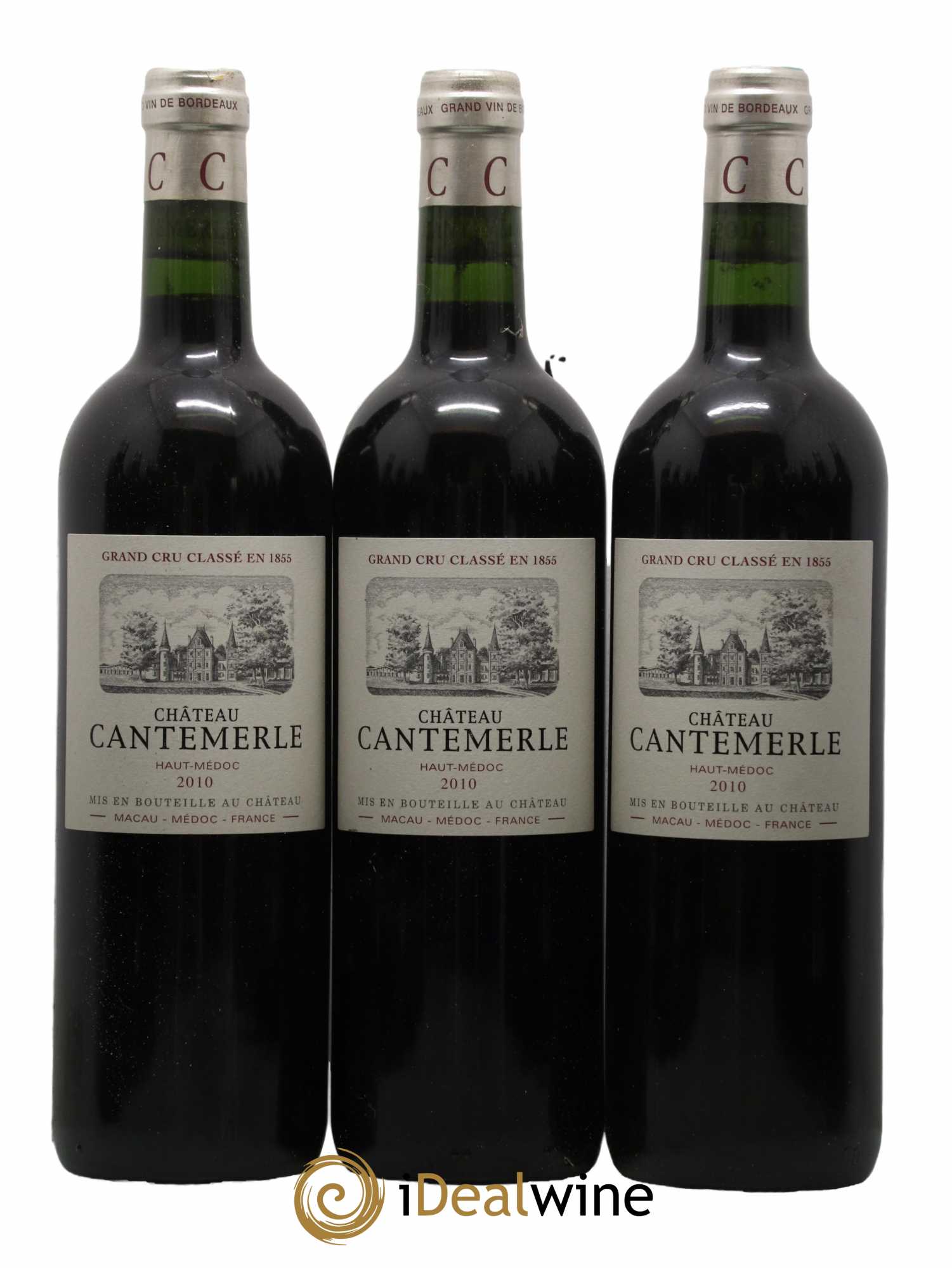 Château Cantemerle 5ème Grand Cru Classé  2010 - Lotto di 12 bottiglie - 1