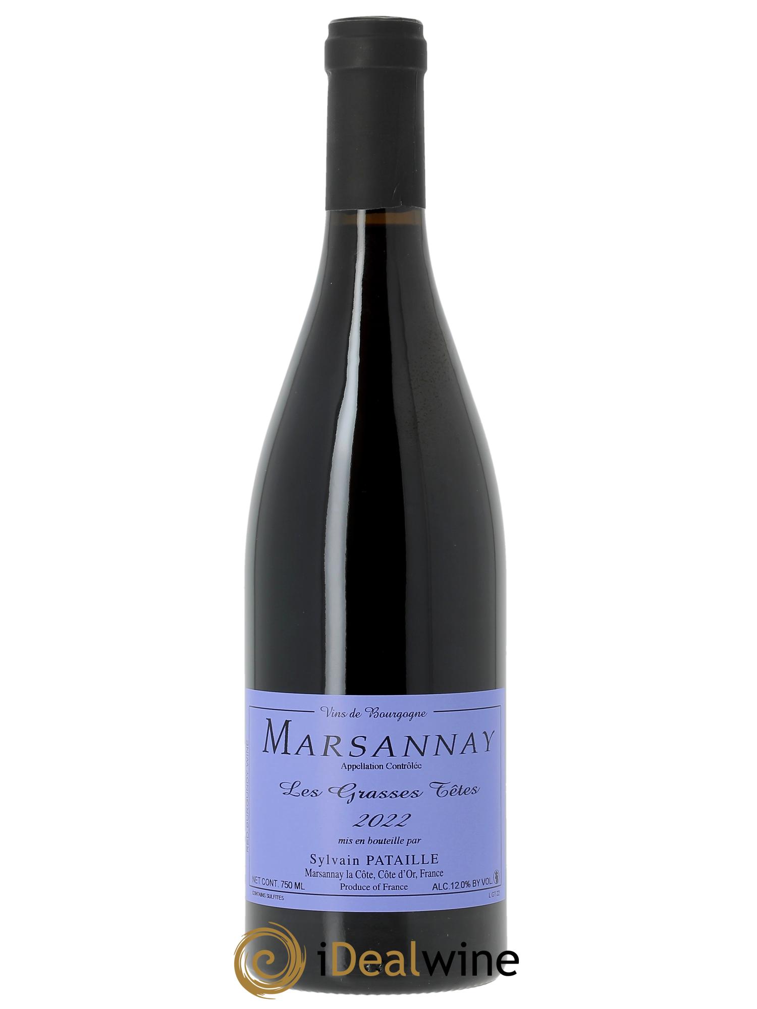 Marsannay Les Grasses Têtes Sylvain Pataille (Domaine) 2022 - Lot de 1 bouteille - 0