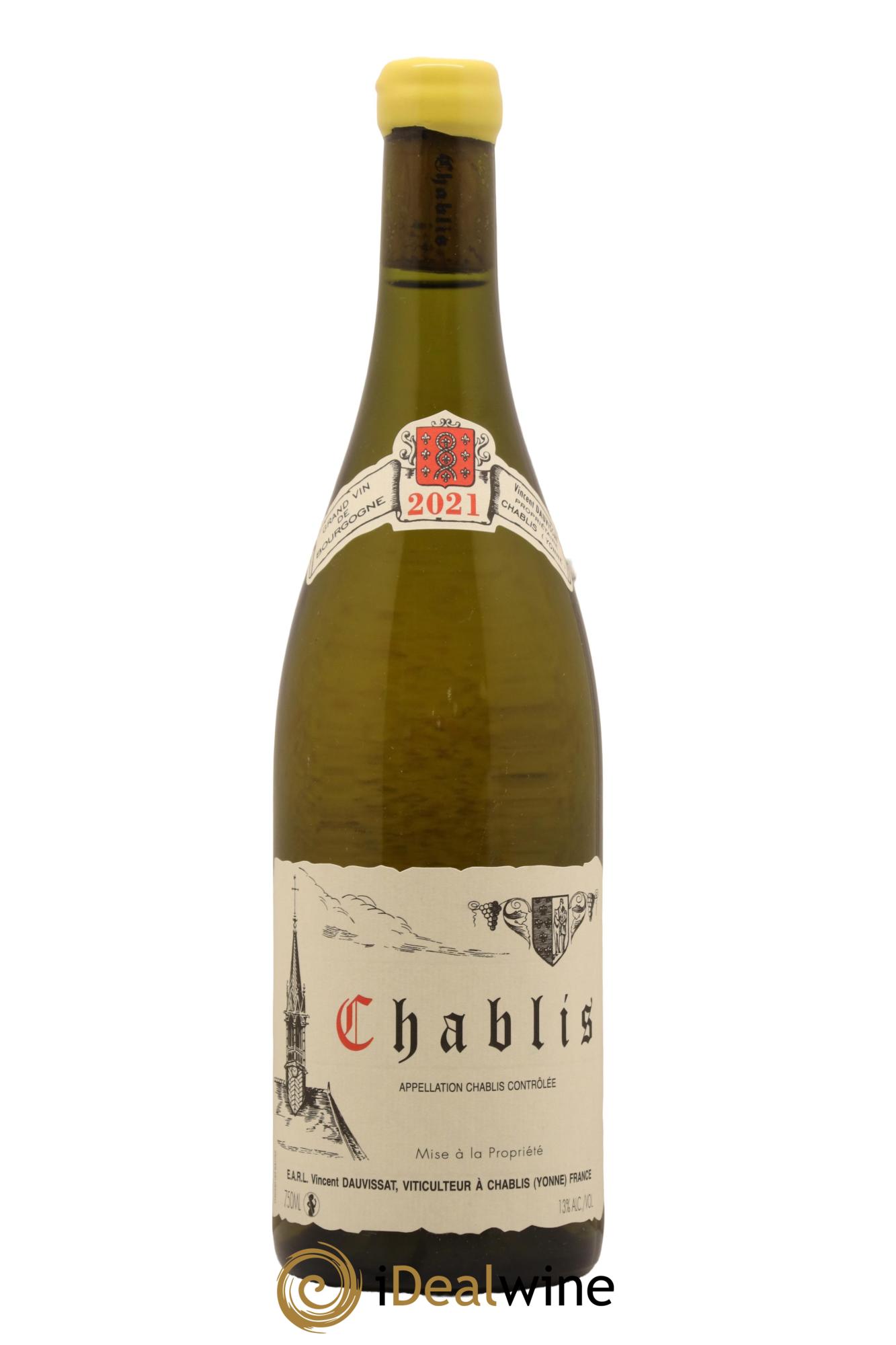 Chablis Vincent Dauvissat (Domaine) 2021 - Lot de 1 bouteille - 0