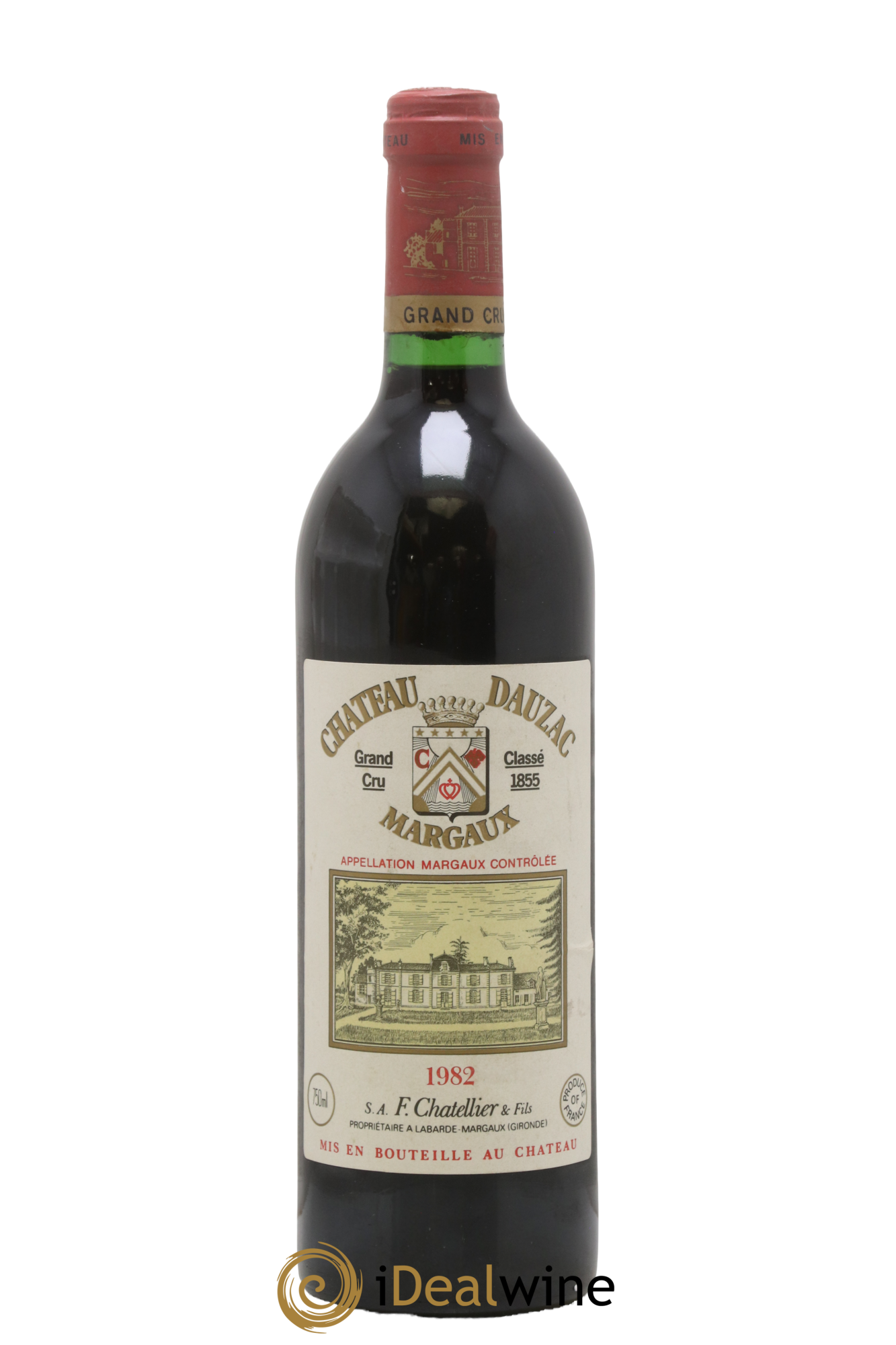 Château Dauzac 5ème Grand Cru Classé 1982 - Lotto di 1 bottiglia - 0