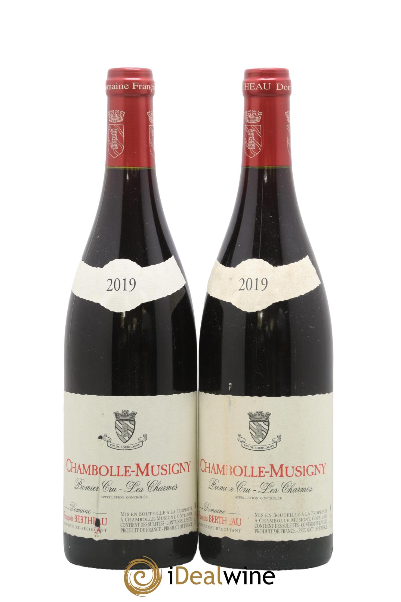 Chambolle-Musigny 1er Cru Les Charmes Bertheau & Fils (Domaine) 2019 - Lot of 2 bottles - 0