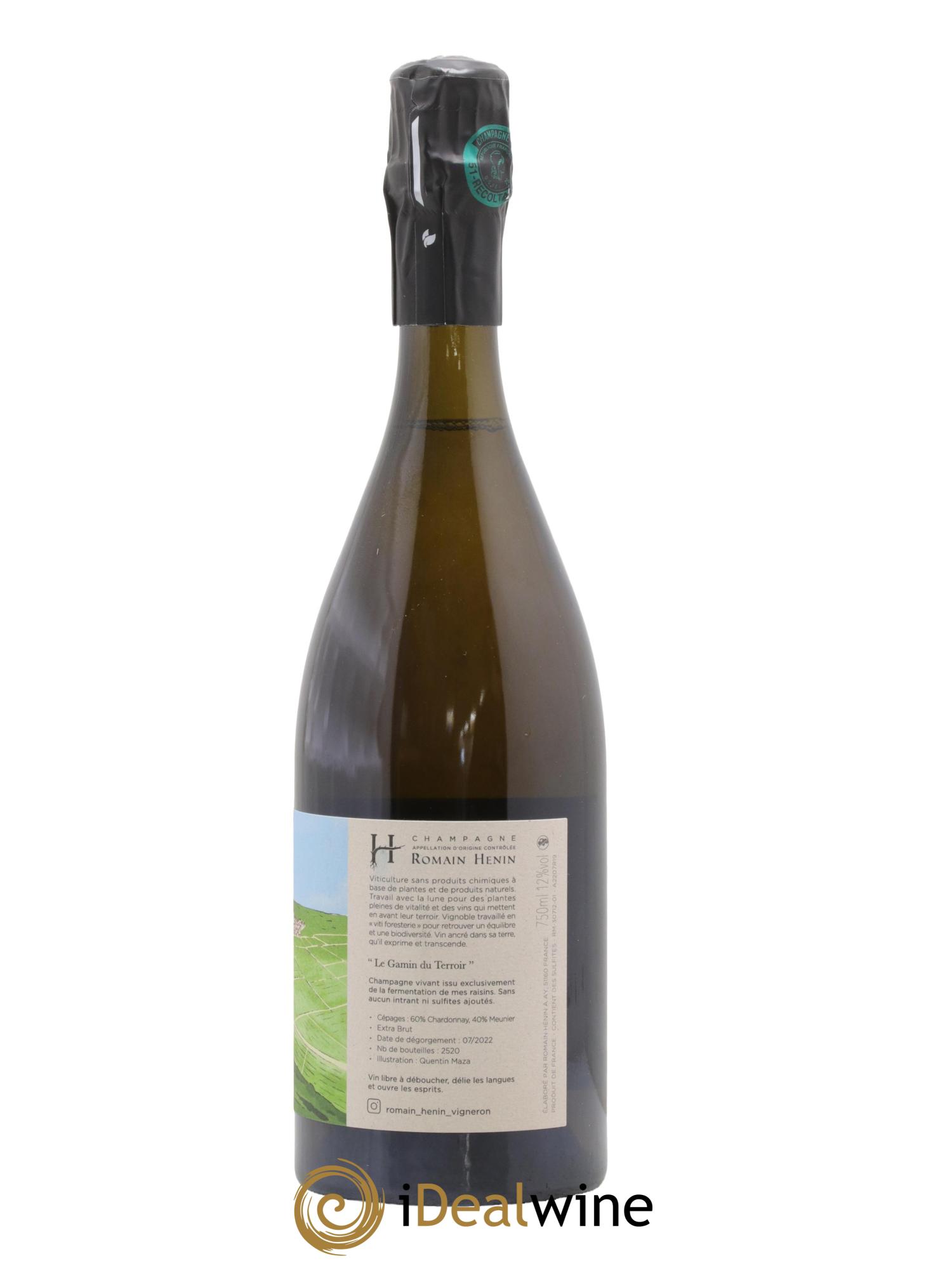 Gamin du Terroir Romain Henin - Lot de 1 bouteille - 1