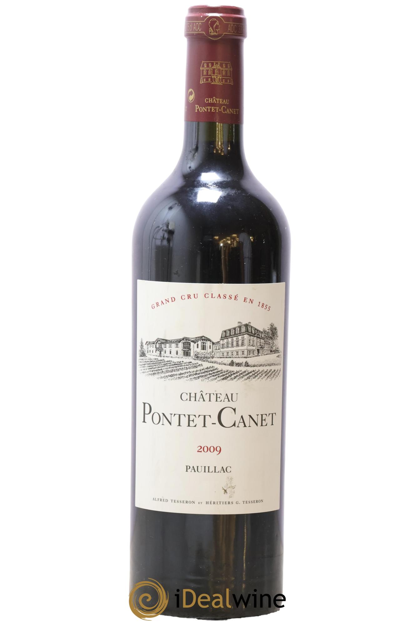 Château Pontet Canet 5ème Grand Cru Classé 2009 - Posten von 1 Flasche - 0