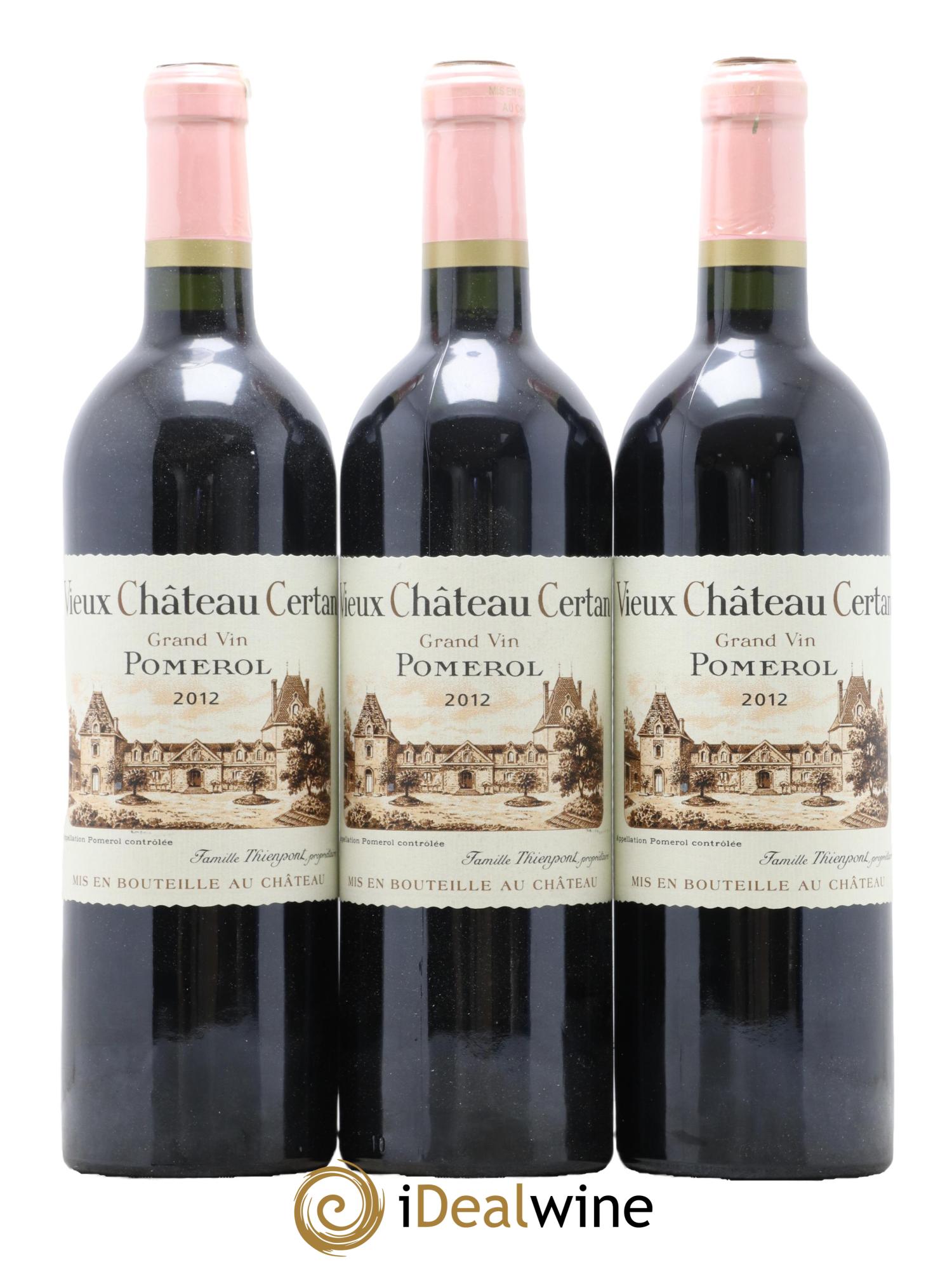 Vieux Château Certan 2012 - Posten von 6 Flaschen - 4