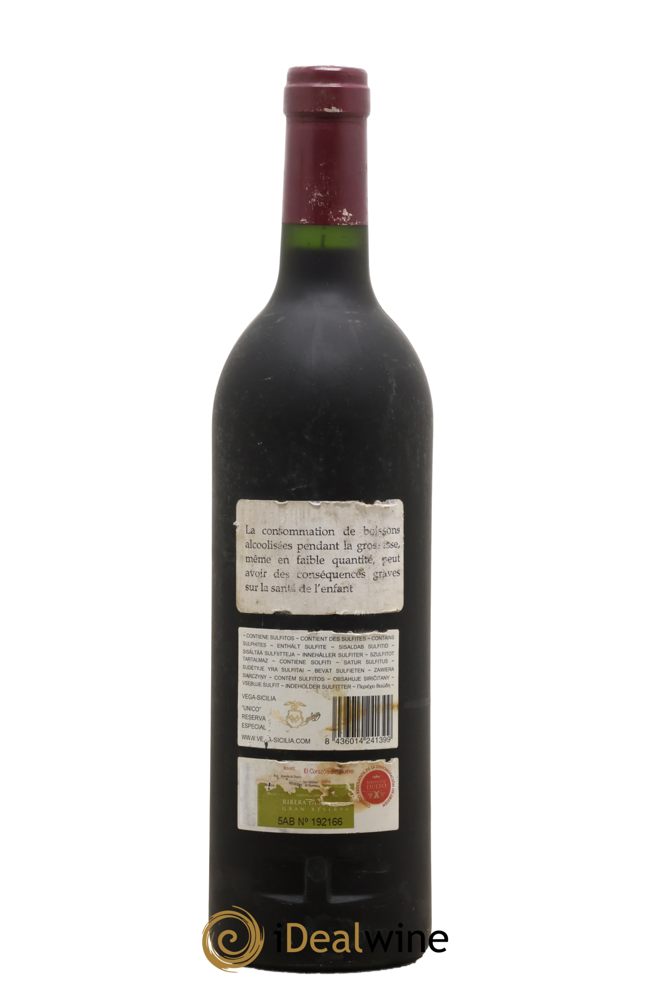 Ribera Del Duero Vega Sicilia Unico Reserva Especial Famille Alvarez - Posten von 1 Flasche - 1