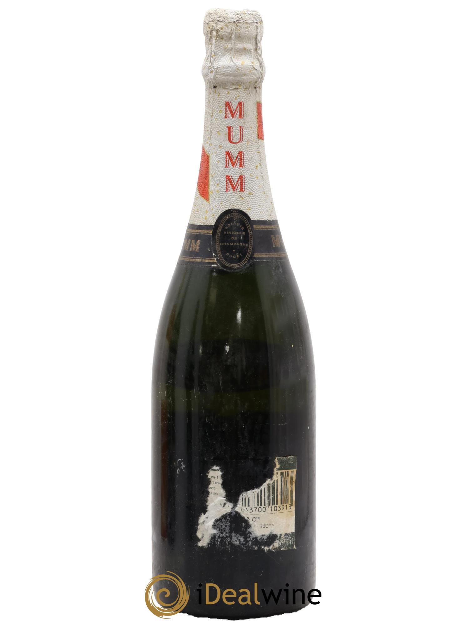 Cordon Rouge Mumm 1988 - Lotto di 1 bottiglia - 1