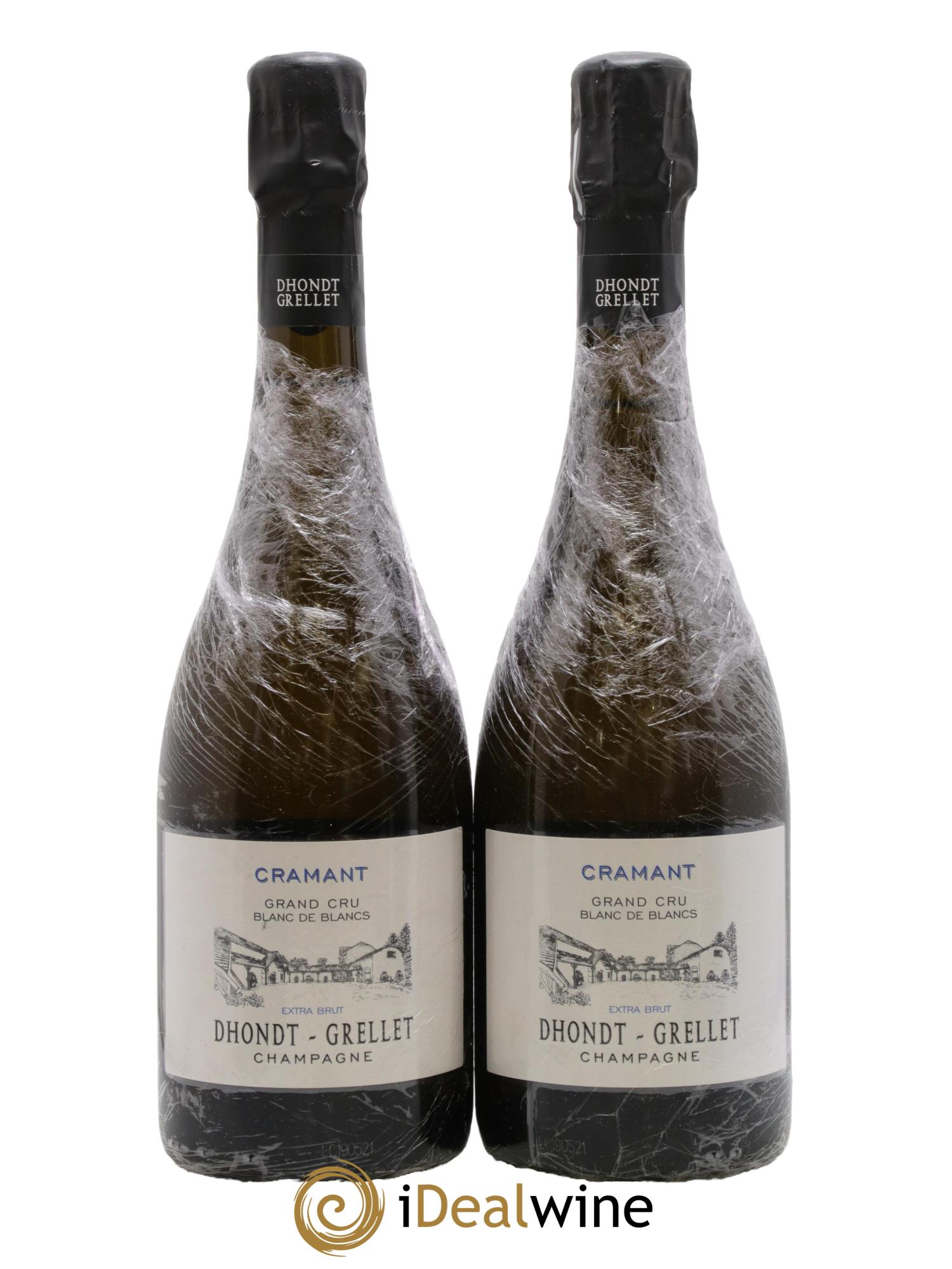 Cramant Dhondt Grellet 2018 - Lot de 2 bouteilles - 0