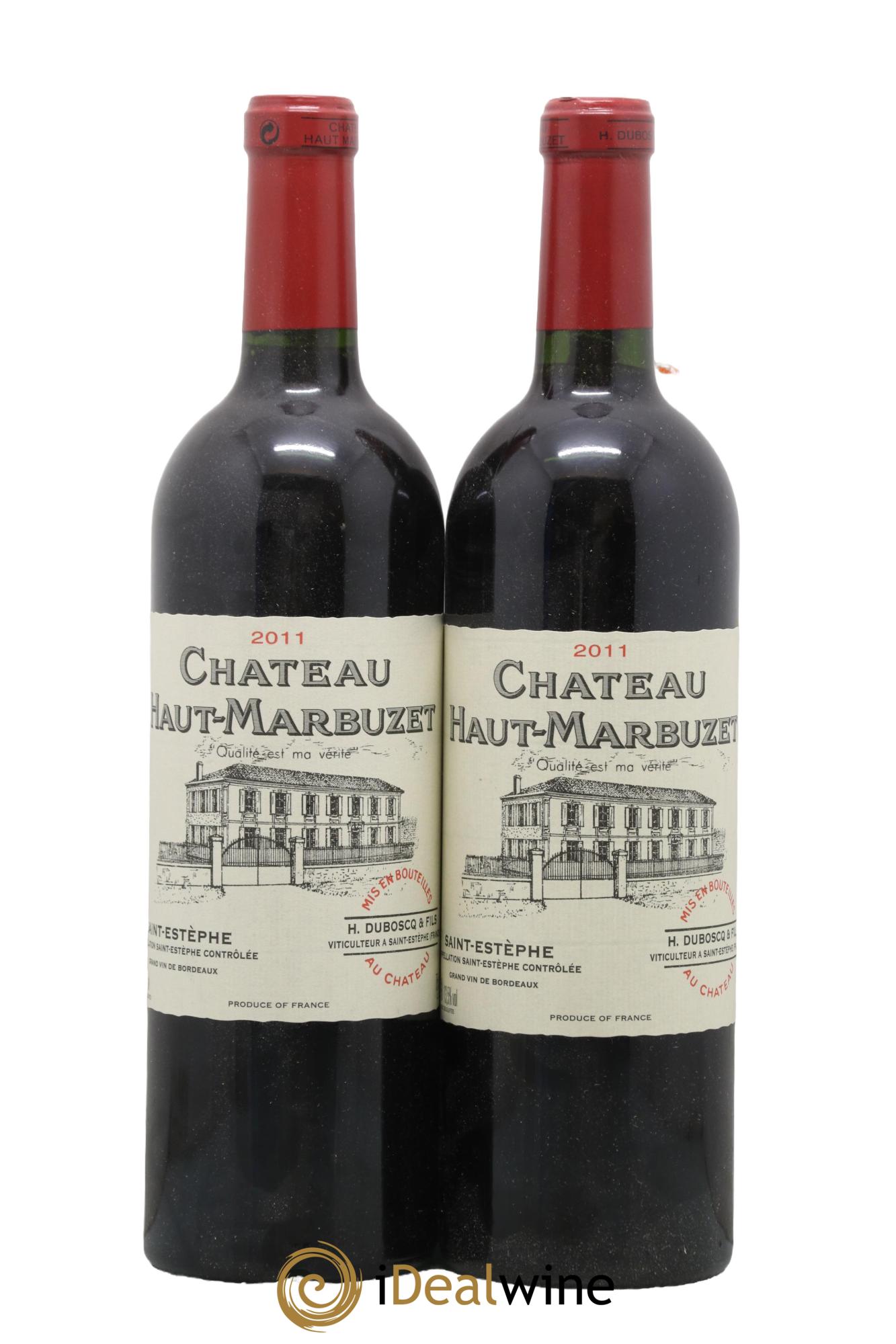 Château Haut Marbuzet 2011 - Lot de 2 bouteilles - 0