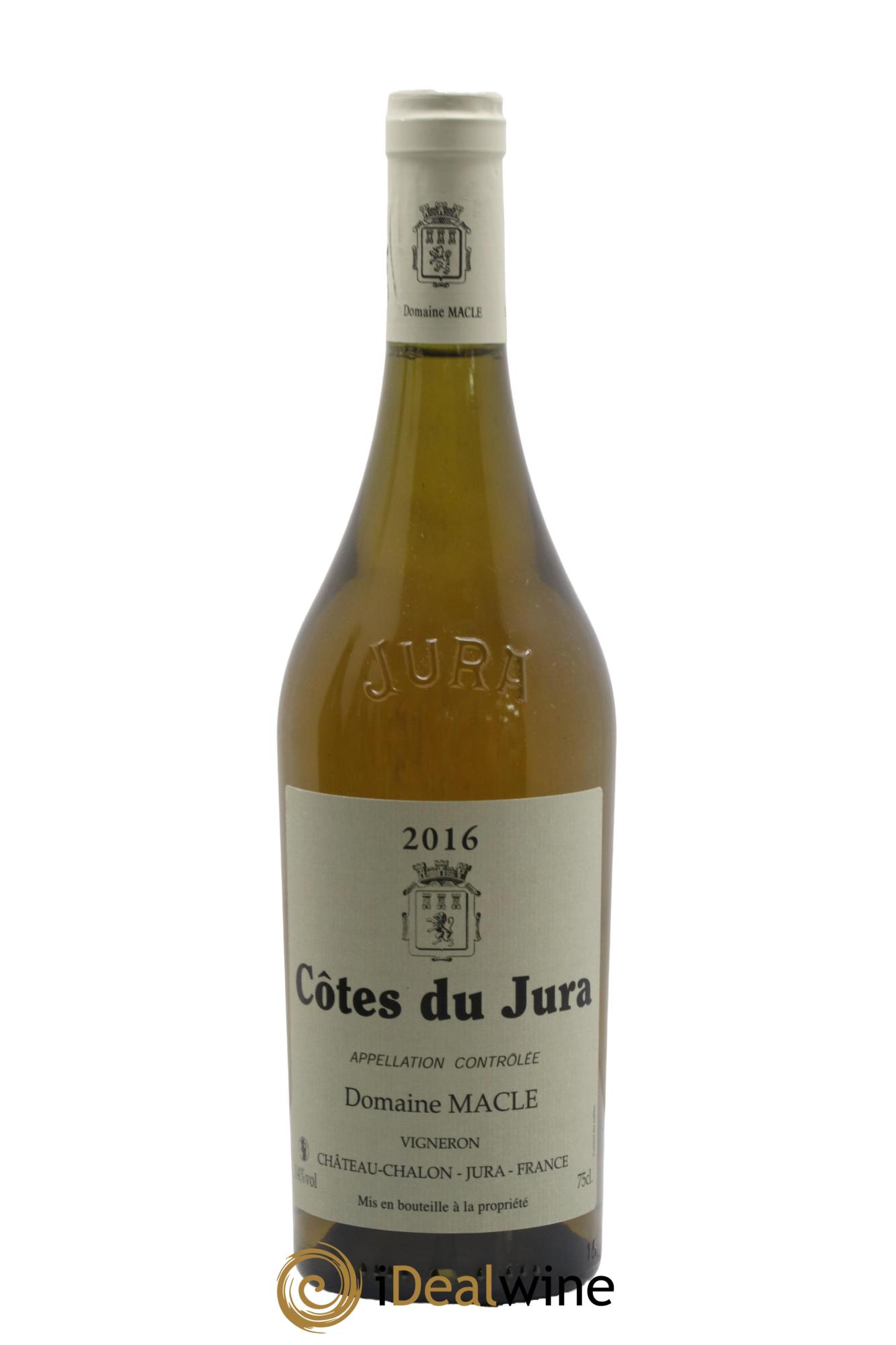 Côtes du Jura Jean Macle 2016 - Lot de 1 bouteille - 0