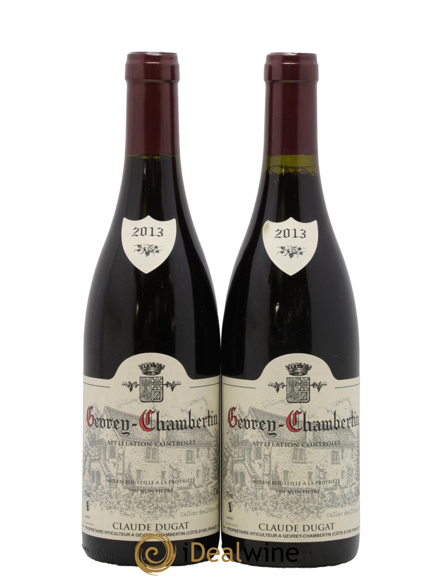 Gevrey-Chambertin Claude Dugat 2013 - Lot de 2 bouteilles - 0