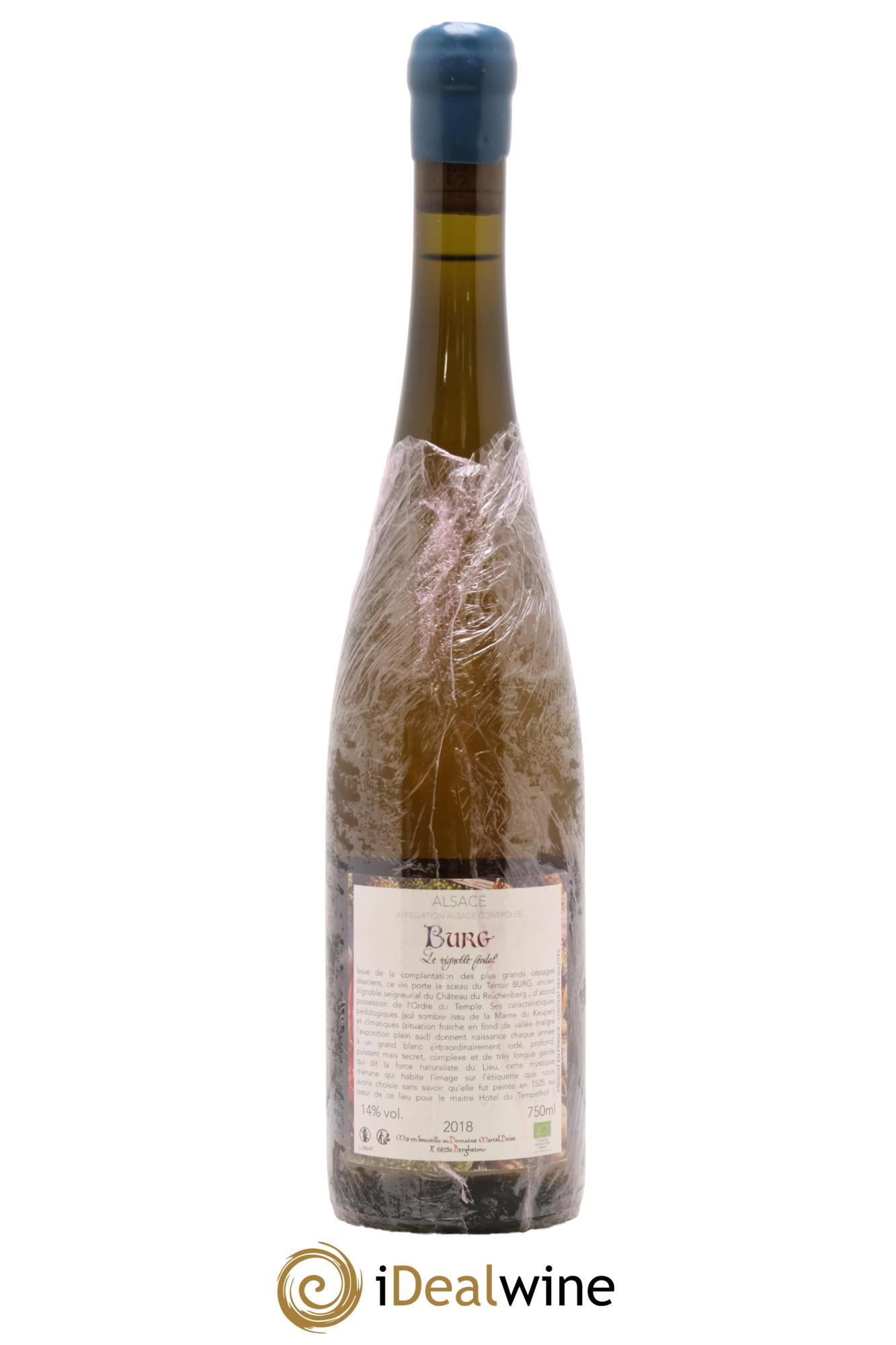 Alsace Burg Marcel Deiss (Domaine) 2018 - Lot de 1 bouteille - 1