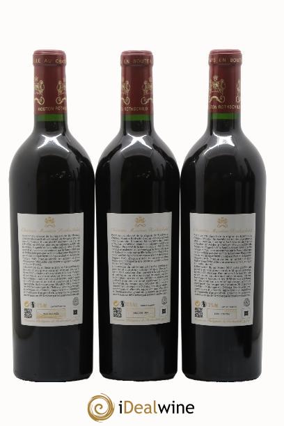 Château Mouton Rothschild 1er Grand Cru Classé 2012 - Lot de 6 bouteilles - 2