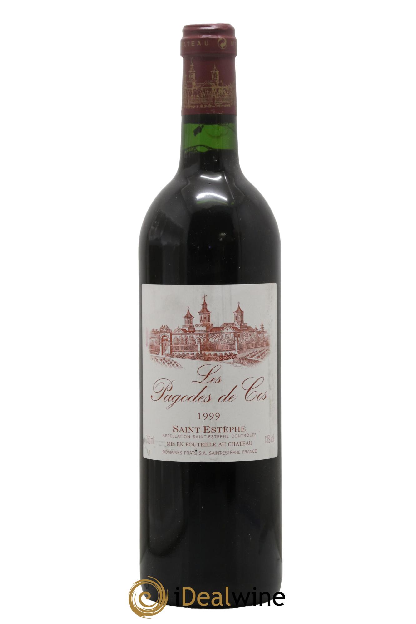 Les Pagodes de Cos Second Vin 1999 - Lot de 1 bouteille - 0