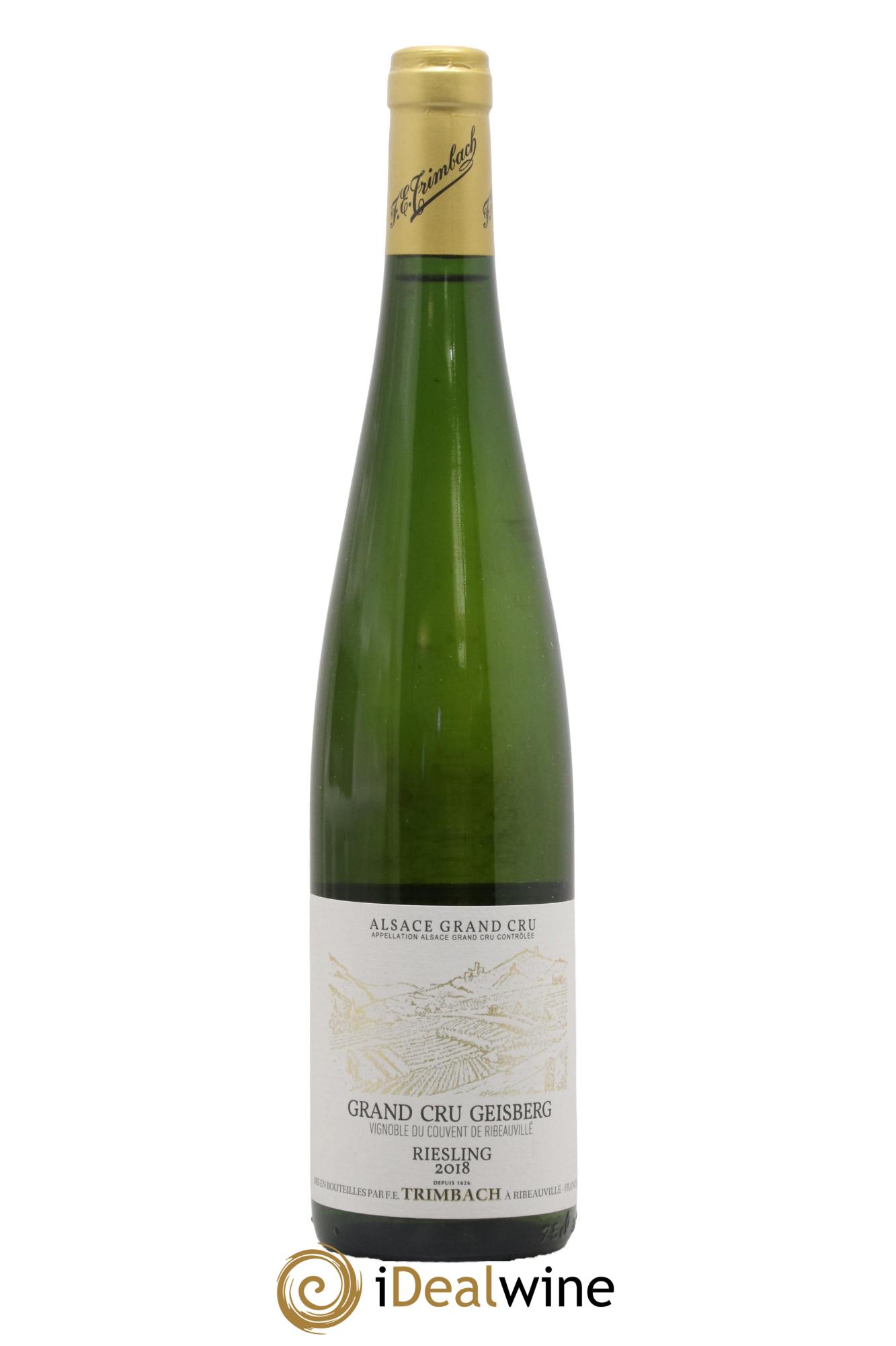 Alsace Riesling Grand Cru Geisberg Trimbach (Domaine) 2018 - Lot of 1 bottle - 0
